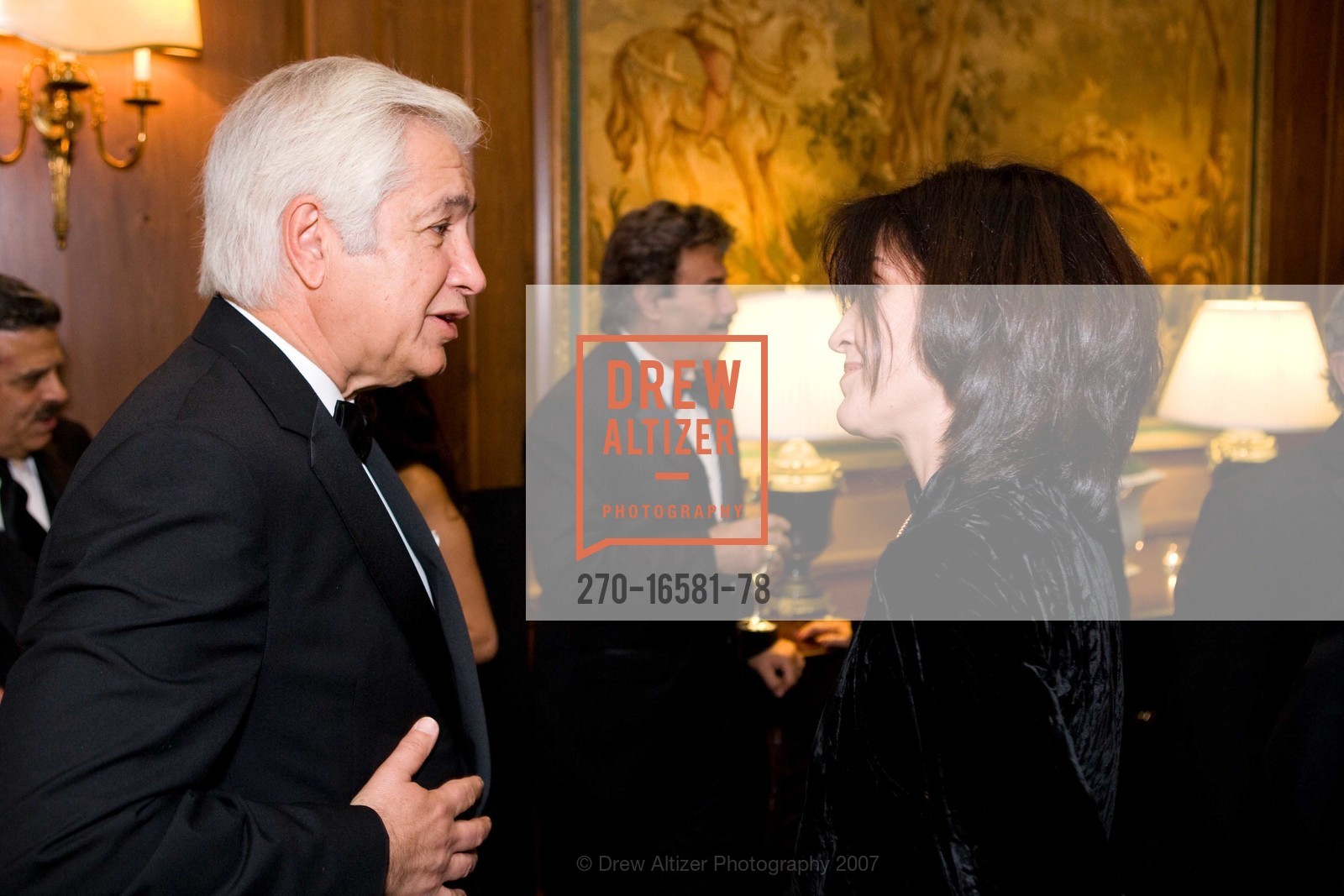 Tony Thomopoulos, Anne Thomopoulos, The Elios Society's 2007 Hellenic Charity Ball, The Fairmont Hotel, Ballroom. 950 Mason St, San Francisco, CA 94108, November 3rd, 2007, Photo #270-16581-78 Tony Thomopoulos, Anne Thomopoulos, Photo #270-16581-78