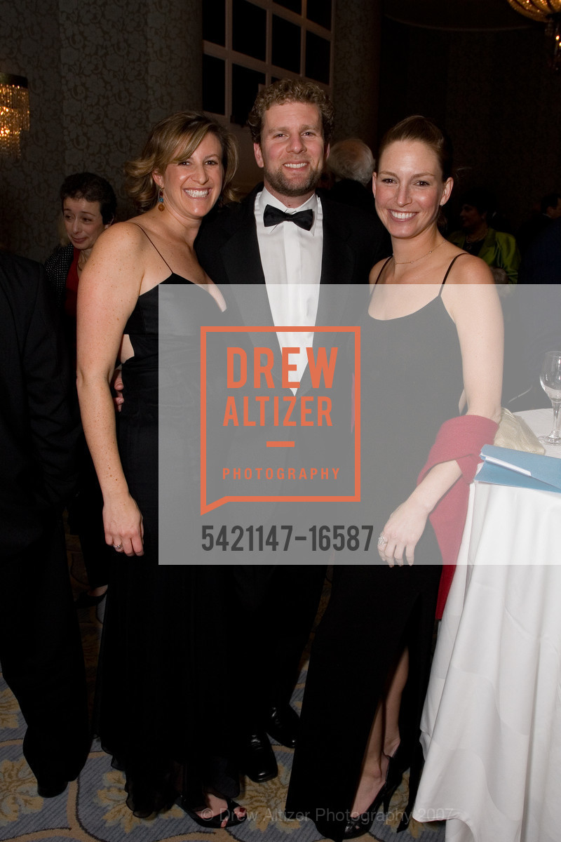 Alli Goldstein, Kevin Goldstein, Tracy Potter, Standing Ovations, Celebrating the Historic Milestones of San Francisco's Performing Arts, Farimont Hotel, Ballroom. 950 Mason St, San Francisco, CA 94108, November 2nd, 2007, Photo #5421147-16587 Alli Goldstein, Kevin Goldstein, Tracy Potter, Photo #5421147-16587