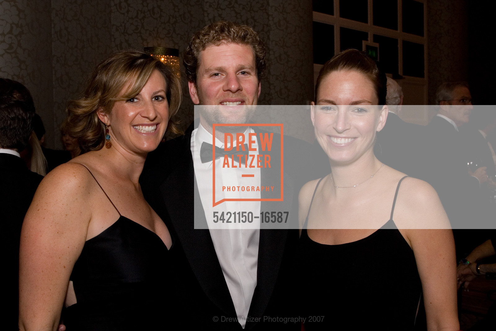 Alli Goldstein, Kevin Goldstein, Tracy Potter, Standing Ovations, Celebrating the Historic Milestones of San Francisco's Performing Arts, Farimont Hotel, Ballroom. 950 Mason St, San Francisco, CA 94108, November 2nd, 2007, Photo #5421150-16587 Alli Goldstein, Kevin Goldstein, Tracy Potter, Photo #5421150-16587