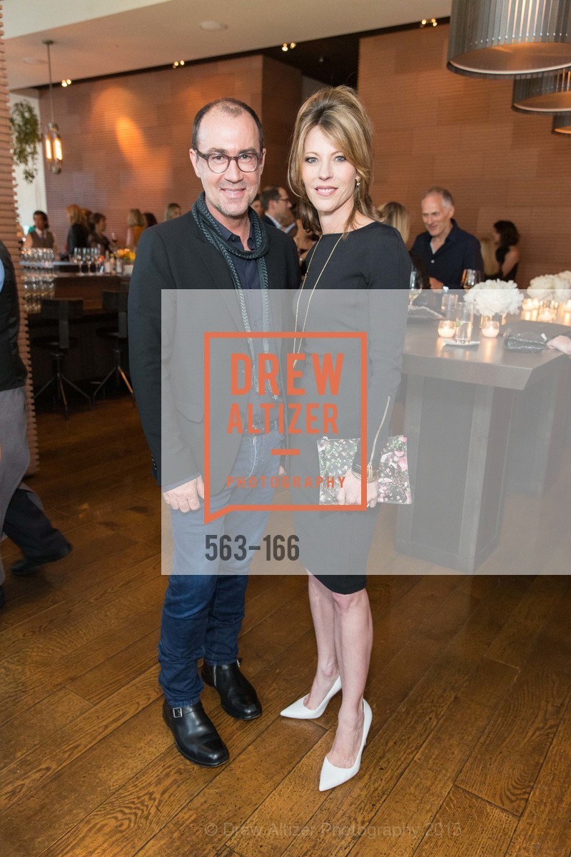 Greg Myker, Robbie Myers, Gucci & Vogue Dinner, Prospect. 300 Spear Street, June 16th, 2015, Photo #563-166 Greg Myker, Robbie Myers, Photo #563-166