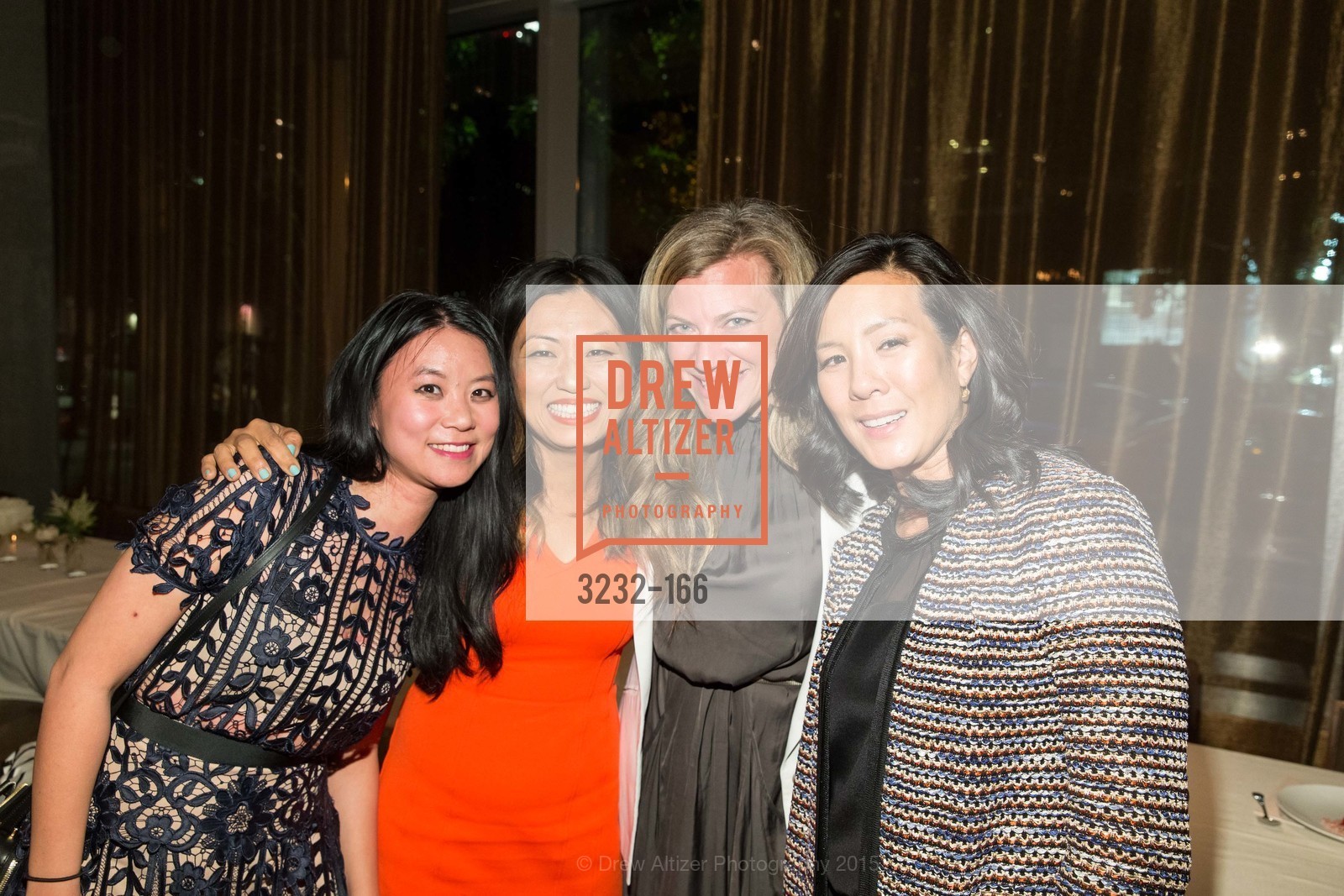 Michelle Lam, Jane Park, Nola Weinstein, Aileen Lee, Gucci & Vogue Dinner, Prospect. 300 Spear Street, June 16th, 2015, Photo #3232-166 Michelle Lam, Jane Park, Nola Weinstein, Aileen Lee, Photo #3232-166