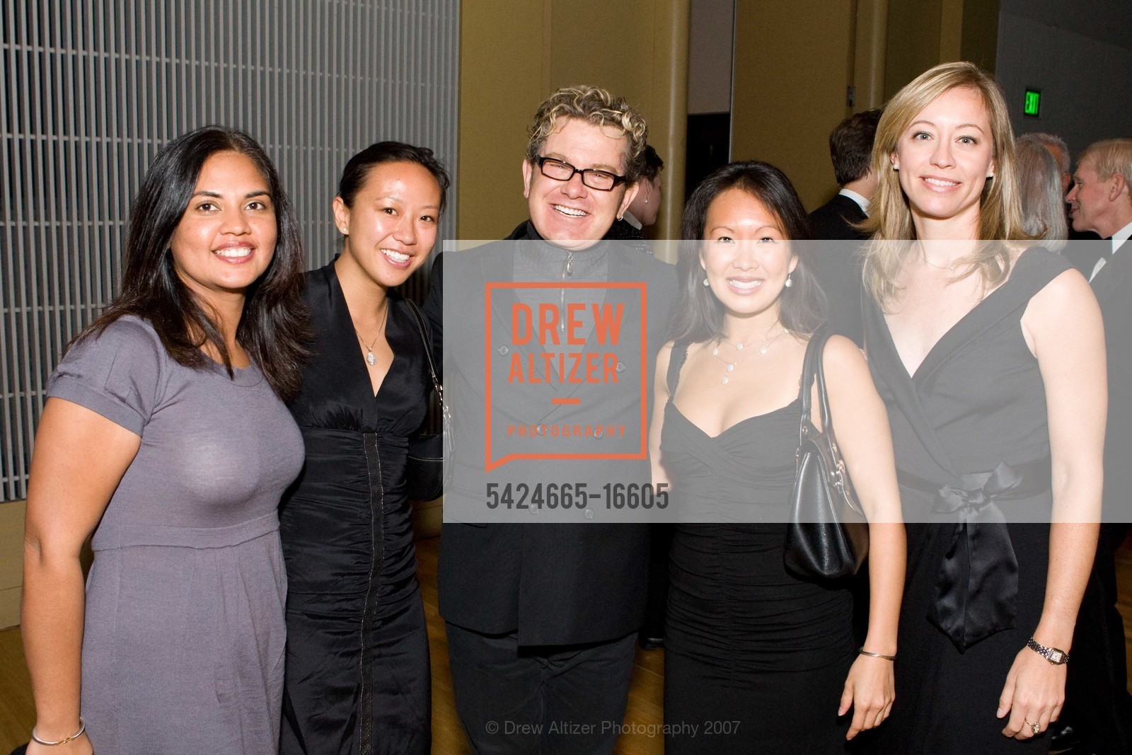 Sabina Bhatia, Elaine Ying, Peter DeSoto, Bonnie Lau, Trent Janik, SF Performances 28th Season Gala, Yerba Buena Center For The Arts. 701 Mission St, San Francisco, CA 94103, October 12th, 2007, Photo #5424665-16605 Sabina Bhatia, Elaine Ying, Peter DeSoto, Bonnie Lau, Trent Janik, Photo #5424665-16605