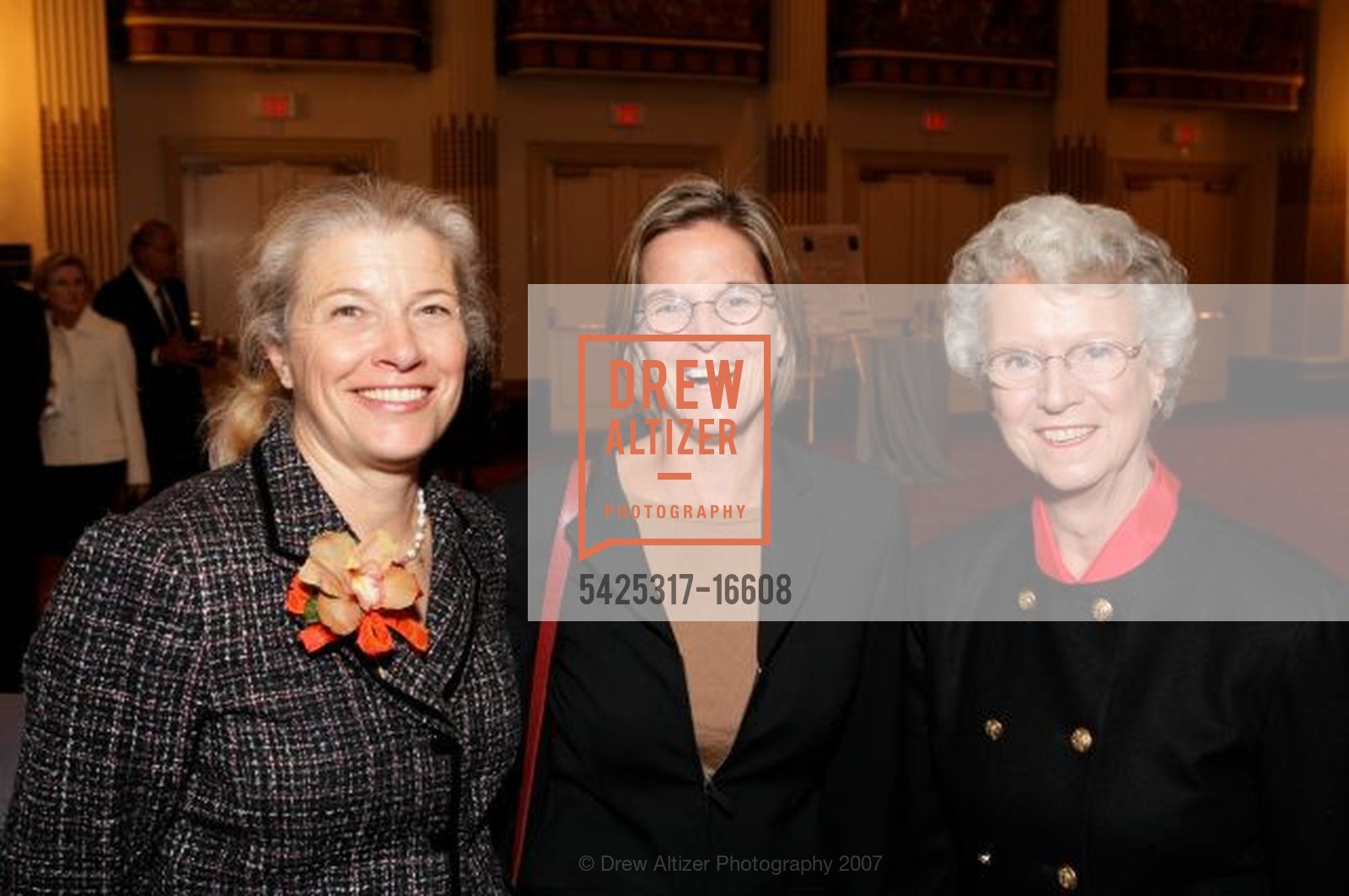 Sarah Stephens, Deborah Dasovich, Sheila Dasovich, CATHOLIC CHARITIES CYO Centennial Luncheon, Westin St Francis. 335 Powell St, San Francisco, CA 94102, November 1st, 2007, Photo #5425317-16608 Sarah Stephens, Deborah Dasovich, Sheila Dasovich, Photo #5425317-16608