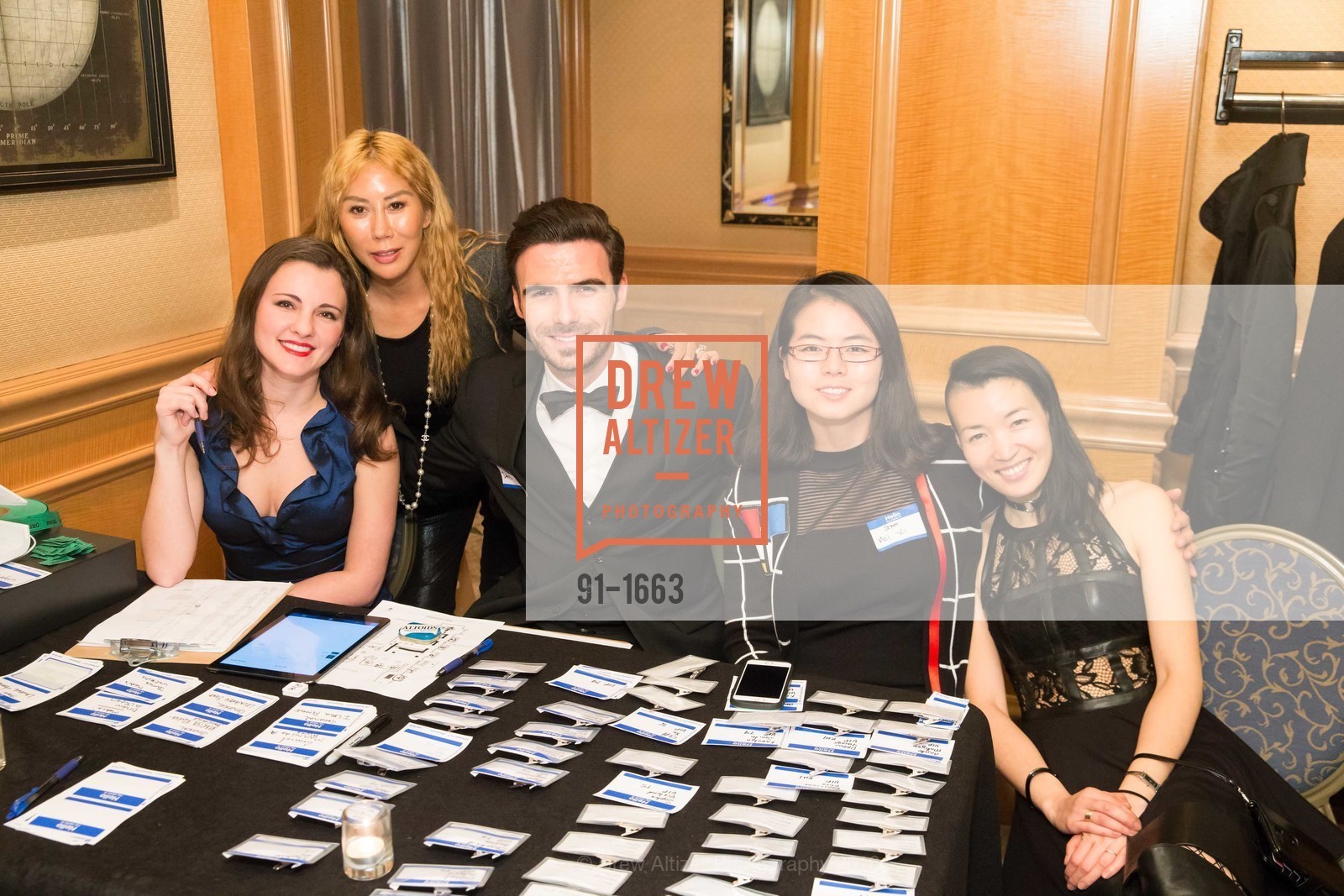 Martha Kaitidis, Rumiko McCarthy, David Kait, Mei Xi, Mabel Liang, 2nd Annual Holiday Toy Drive Hosted by Rumiko McCarthy and Roger Royse, The Fairmont, Diplomat room, December 15th, 2016, Photo #91-1663 Martha Kaitidis, Rumiko McCarthy, David Kait, Mei Xi, Mabel Liang, Photo #91-1663