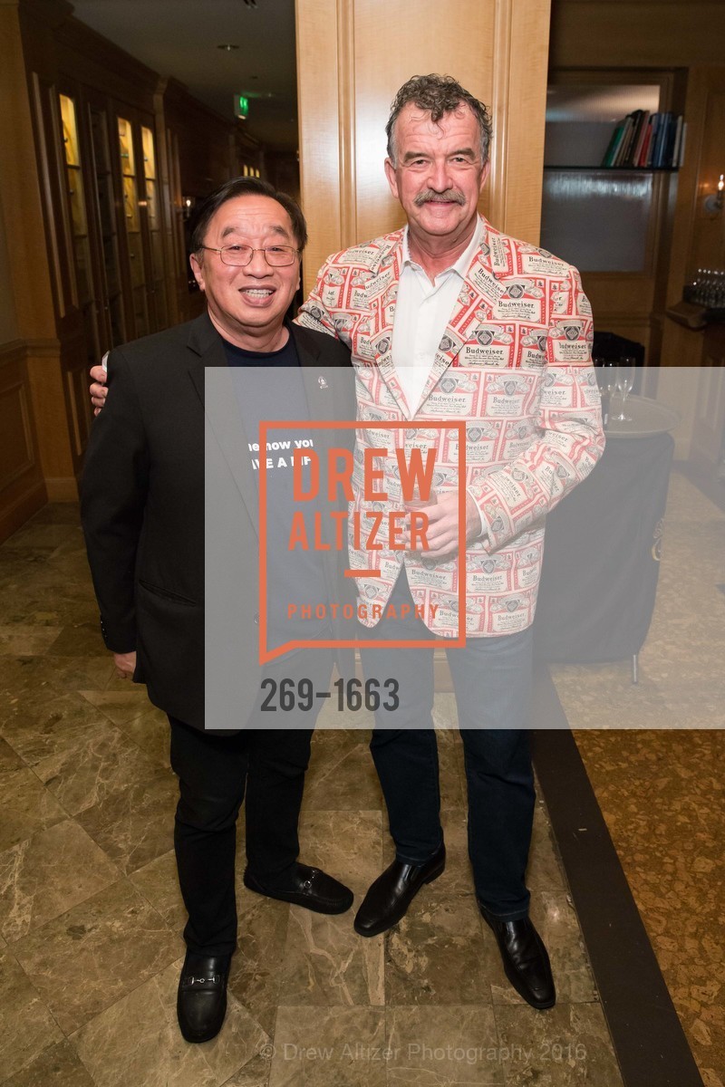 Jonathan Leong, Roger King, 2nd Annual Holiday Toy Drive Hosted by Rumiko McCarthy and Roger Royse, The Fairmont, Diplomat room, December 15th, 2016, Photo #269-1663 Jonathan Leong, Roger King, Photo #269-1663