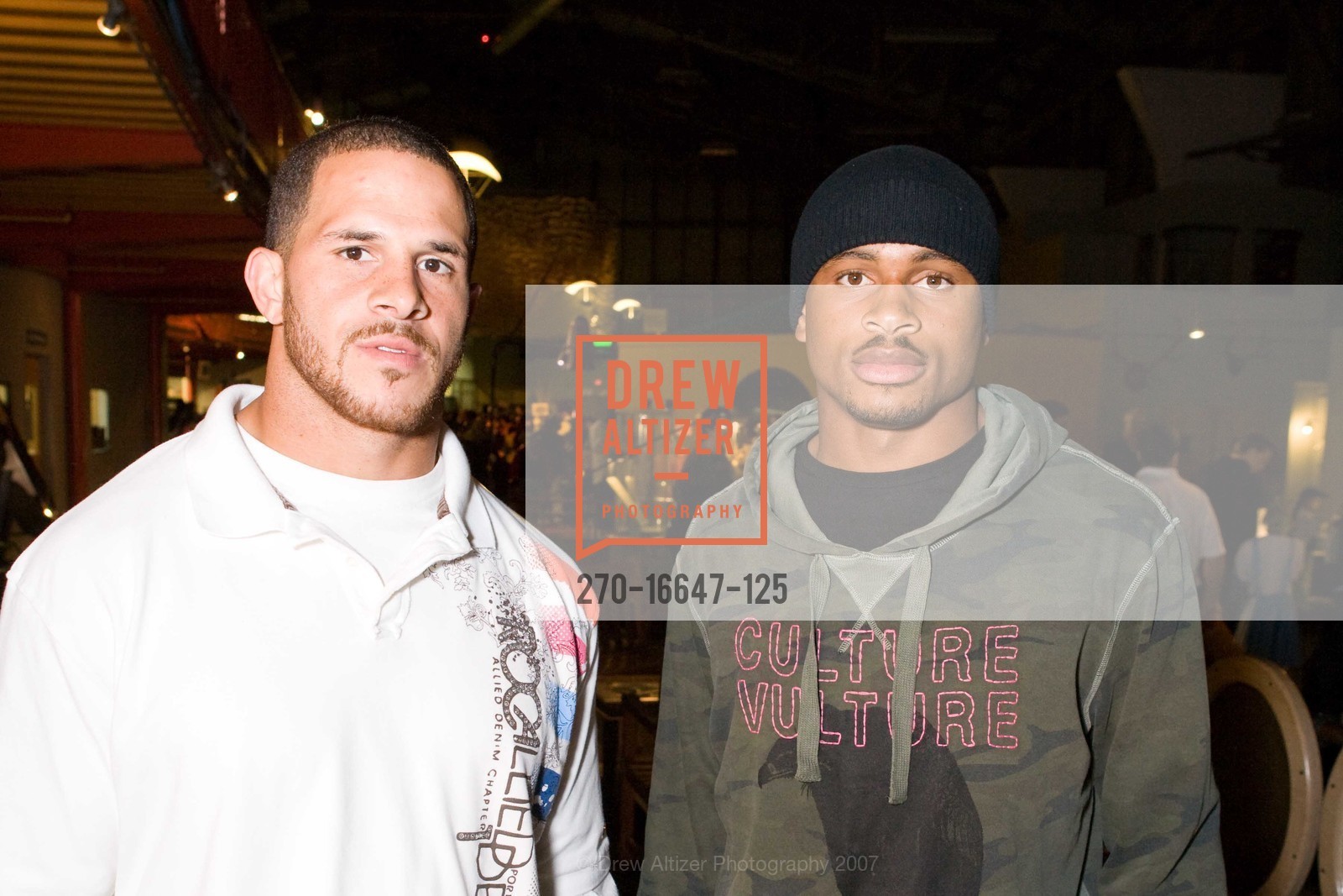 Justin Fargas, Nnamdi Asomugha, Halloween Heroes, US, October 30th, 2007, Photo #270-16647-125 Justin Fargas, Nnamdi Asomugha, Photo #270-16647-125