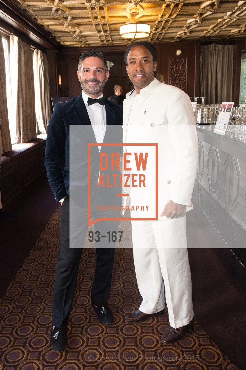 Antoine Alsayah, Claude Alix Bertrand, Gucci & Vogue Dinner, Julia Morgan Ballroom San Francisco. 465 California St, June 18th, 2015, Photo #93-167 Antoine Alsayah, Claude Alix Bertrand, Photo #93-167
