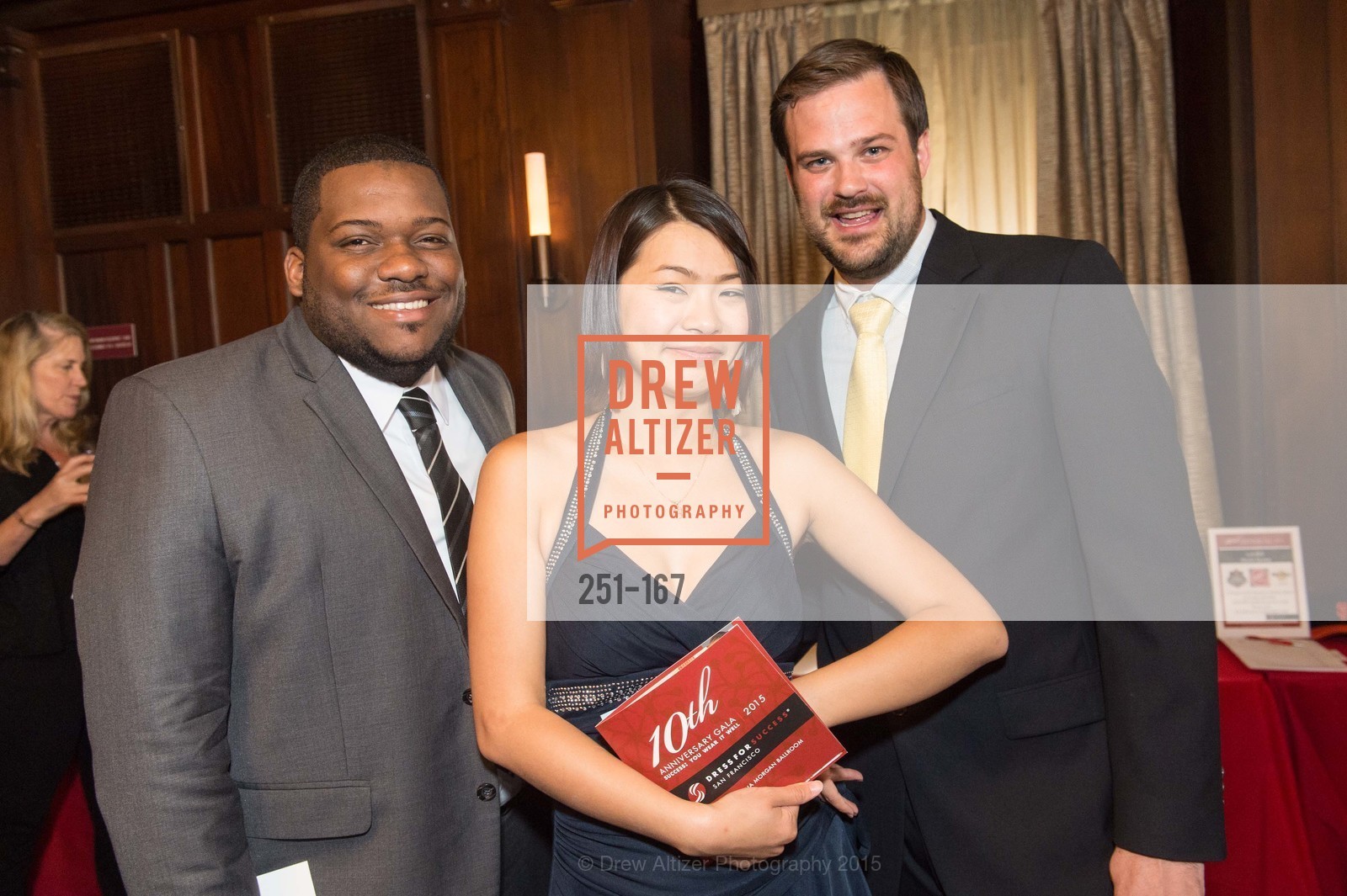Akeel Bernard, Emma Li, Pat Christensen, Gucci & Vogue Dinner, Julia Morgan Ballroom San Francisco. 465 California St, June 18th, 2015, Photo #251-167 Akeel Bernard, Emma Li, Pat Christensen, Photo #251-167