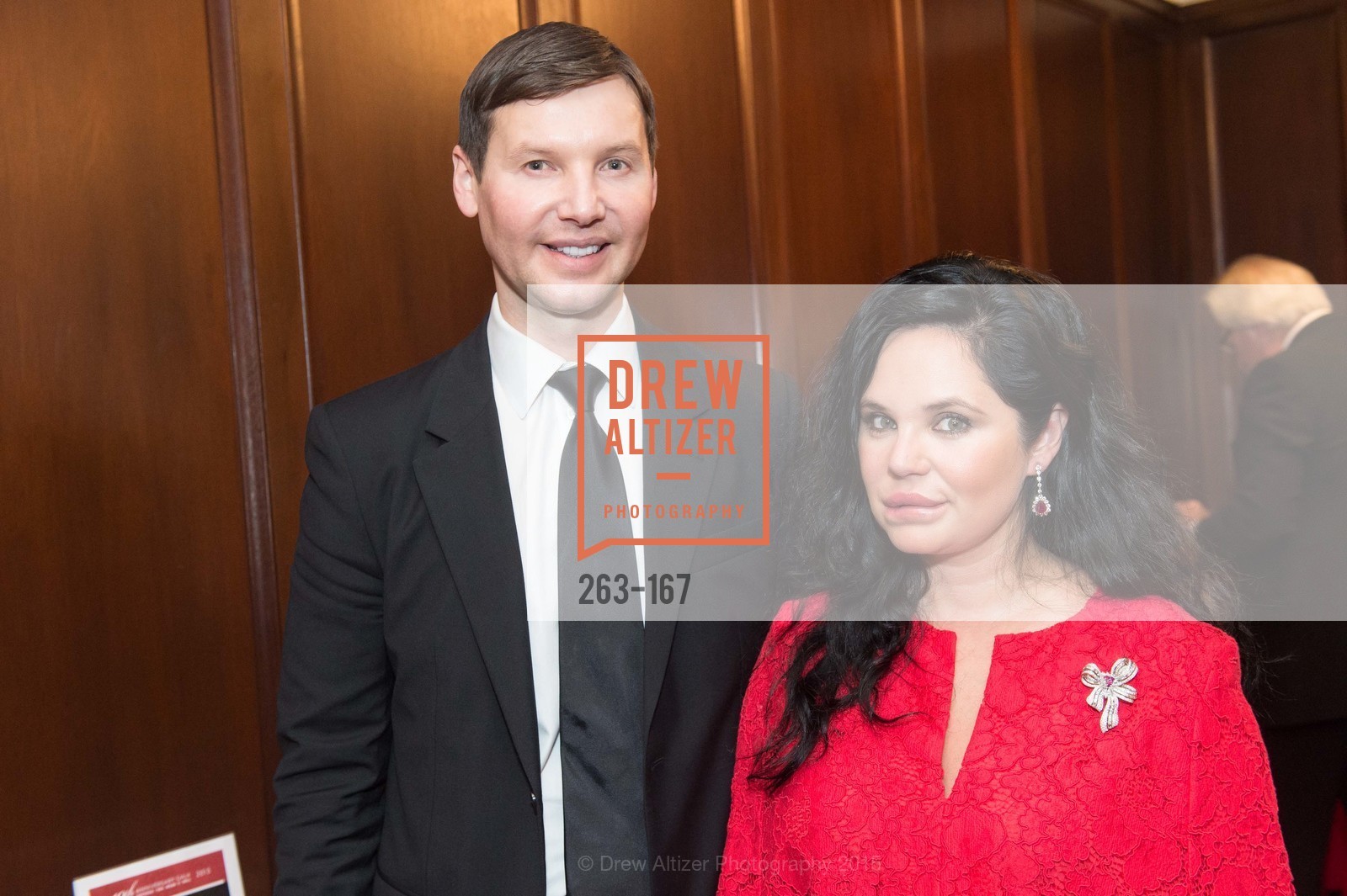 Ivan Bekichev, Rada Katz, Gucci & Vogue Dinner, Julia Morgan Ballroom San Francisco. 465 California St, June 18th, 2015, Photo #263-167 Ivan Bekichev, Rada Katz, Photo #263-167