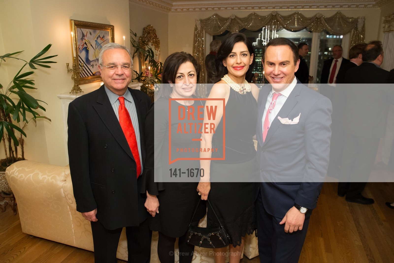Ali Mozaffari, Setareh Farsio, Sayareh Farsio, Joel Goodrich, Joel Goodrich Holiday Party, Private Residence, Photo #141-1670 Ali Mozaffari, Setareh Farsio, Sayareh Farsio, Joel Goodrich, Photo #141-1670