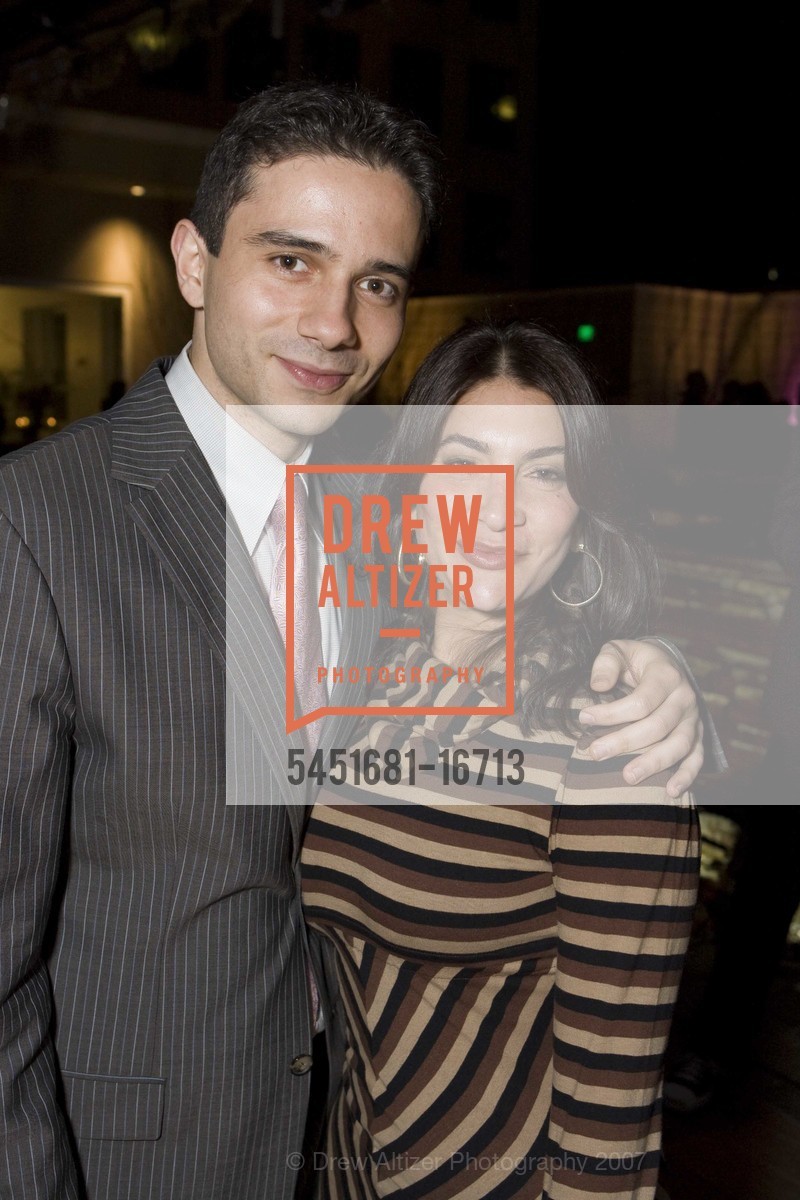 Sinan Khatib, Robyn Paret, SOMA GRAND Opening by Joie de Vivre, Soma Grand. 1160 Mission St, San Francisco, CA 94103, November 29th, 2007, Photo #5451681-16713 Sinan Khatib, Robyn Paret, Photo #5451681-16713