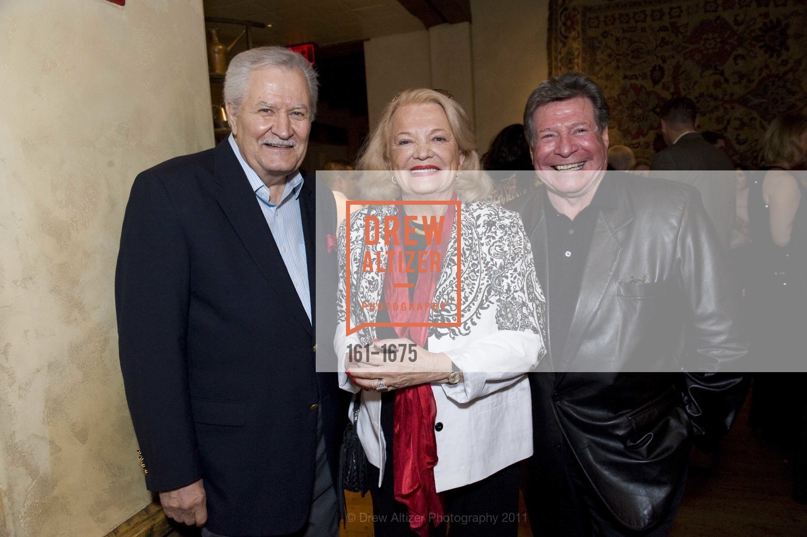 John Aniston, Gena Rowlands, Robert Forrest, HELLENIC Charity Ball Welcome Reception at Kokkari, US, November 11th, 2011, Photo #161-1675 John Aniston, Gena Rowlands, Robert Forrest, Photo #161-1675