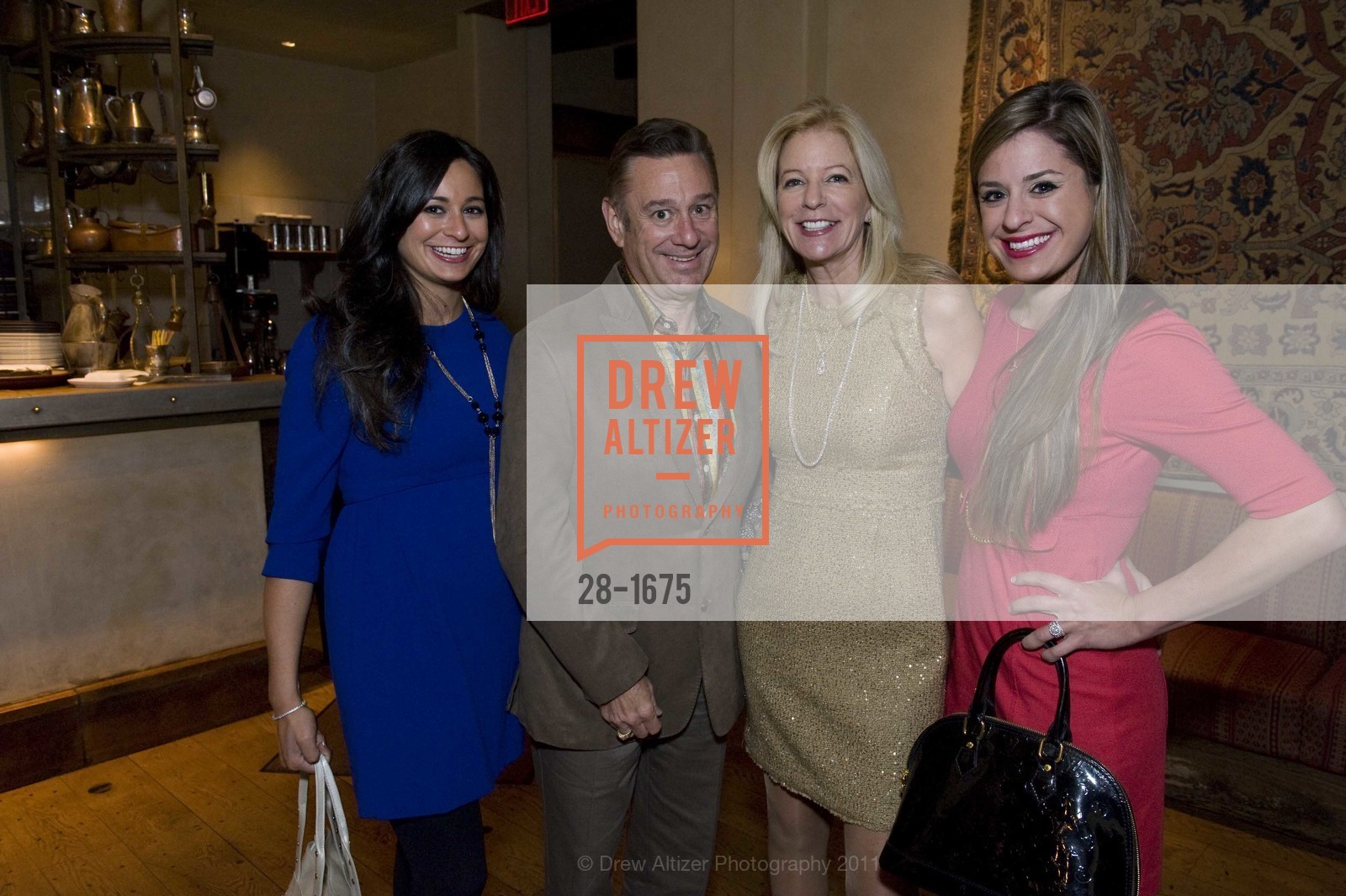 Christina Padis, Steve Padis, Judy Padis, Alexis MacMunn, HELLENIC Charity Ball Welcome Reception at Kokkari, US, November 11th, 2011, Photo #28-1675 Christina Padis, Steve Padis, Judy Padis, Alexis MacMunn, Photo #28-1675