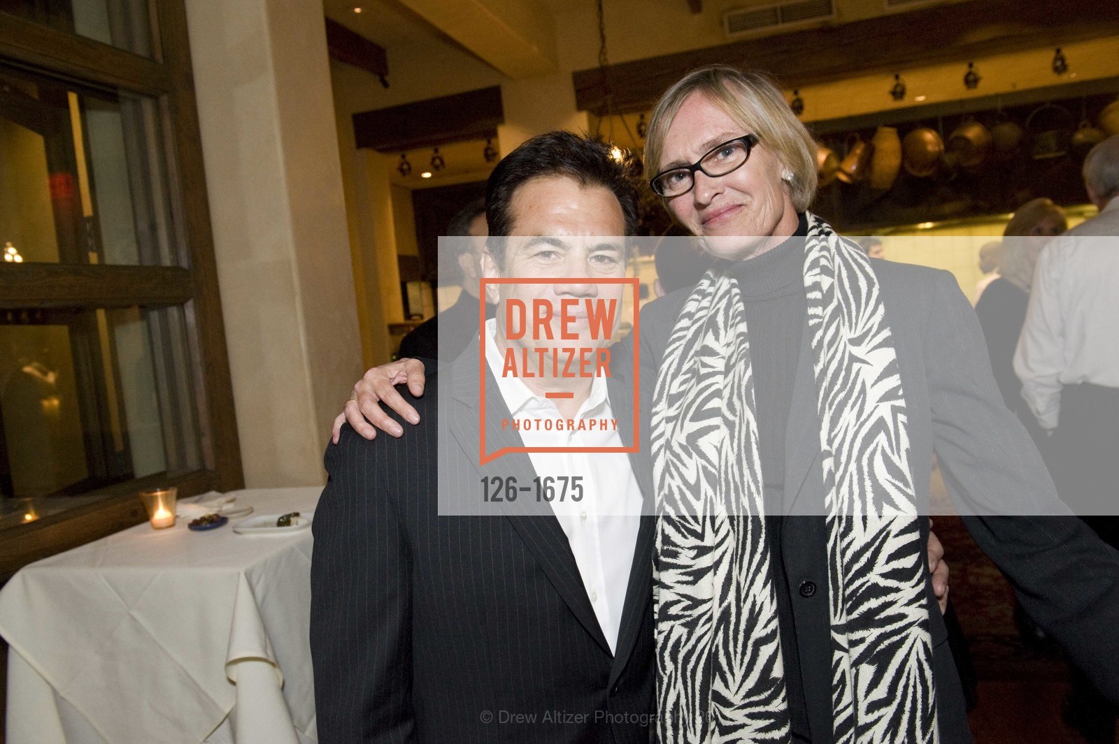Cory Lerios, Cynthia Bowman, HELLENIC Charity Ball Welcome Reception at Kokkari, US, November 11th, 2011, Photo #126-1675 Cory Lerios, Cynthia Bowman, Photo #126-1675