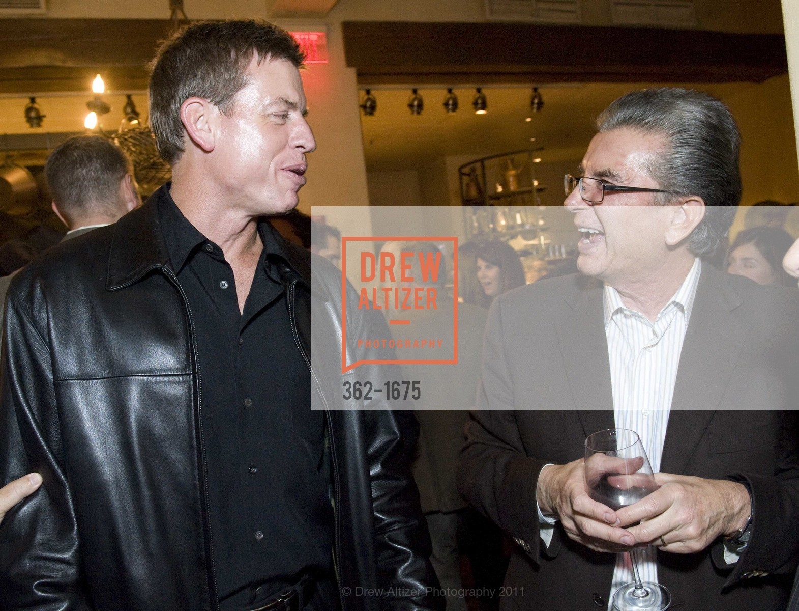 Troy Aikman, George Marcus, HELLENIC Charity Ball Welcome Reception at Kokkari, US, November 11th, 2011, Photo #362-1675 Troy Aikman, George Marcus, Photo #362-1675