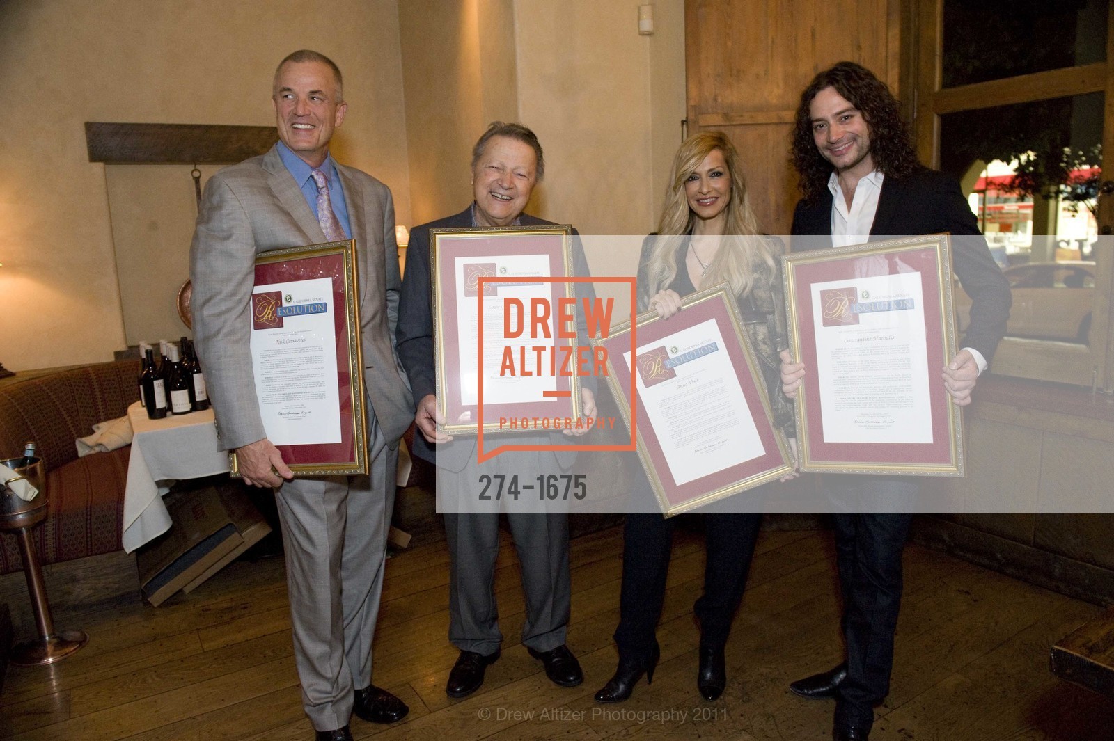 Nick Cassavetes, Louie Gundanas, Anna Vissi, Constantine Maroulis, Photo #274-1675