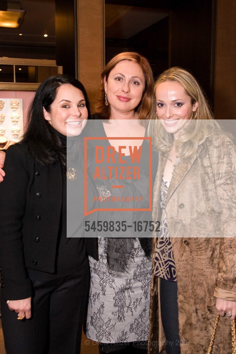 Rada Katz, Anna Karpie, Nona Volfson, Boucheron's Holiday Cocktails, Boucheron Boutique. 230 Post St, San Francisco, CA 94108, November 29th, 2007, Photo #5459835-16752 Rada Katz, Anna Karpie, Nona Volfson, Photo #5459835-16752