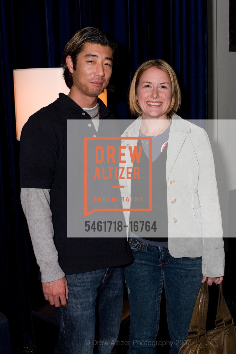 Tim Narita, Elizabeth Beauchamp, WIRED Magazine Pop-Up at the W Hotel, W Hotel. 181 3rd St, San Francisco, CA 94103, November 27th, 2007, Photo #5461718-16764 Tim Narita, Elizabeth Beauchamp, Photo #5461718-16764