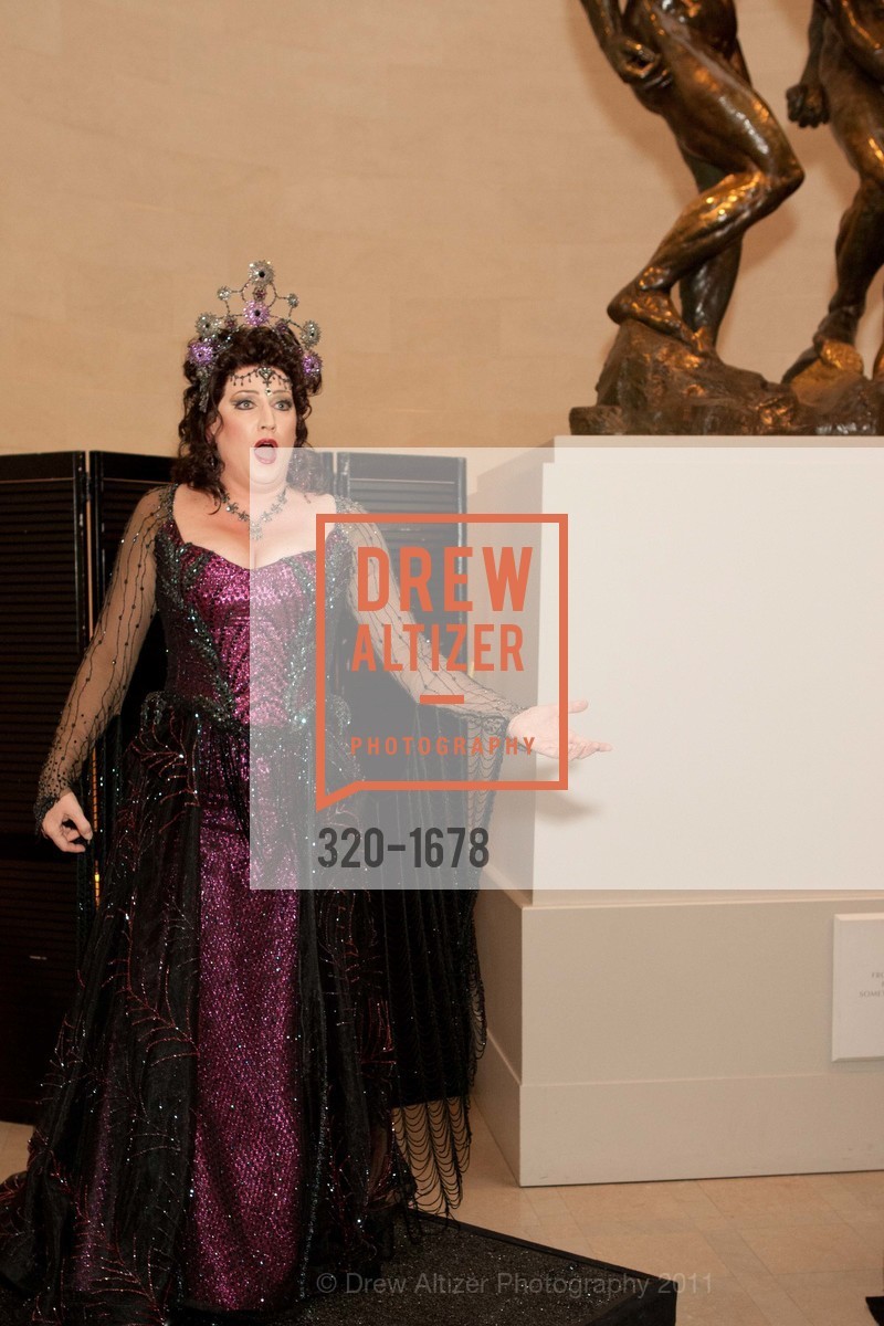 Performance By Kristin Clayton, Bernini's Medusa Opening Party at DE YOUNG MUSEUM, US, November 15th, 2011, Photo #320-1678 Performance By Kristin Clayton, Photo #320-1678