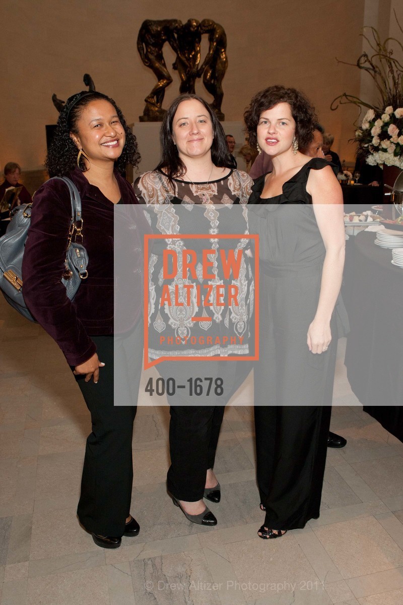 Susan Outlaw, Heidi Echtenkamp, Laura Story, Bernini's Medusa Opening Party at DE YOUNG MUSEUM, US, November 15th, 2011, Photo #400-1678 Susan Outlaw, Heidi Echtenkamp, Laura Story, Photo #400-1678
