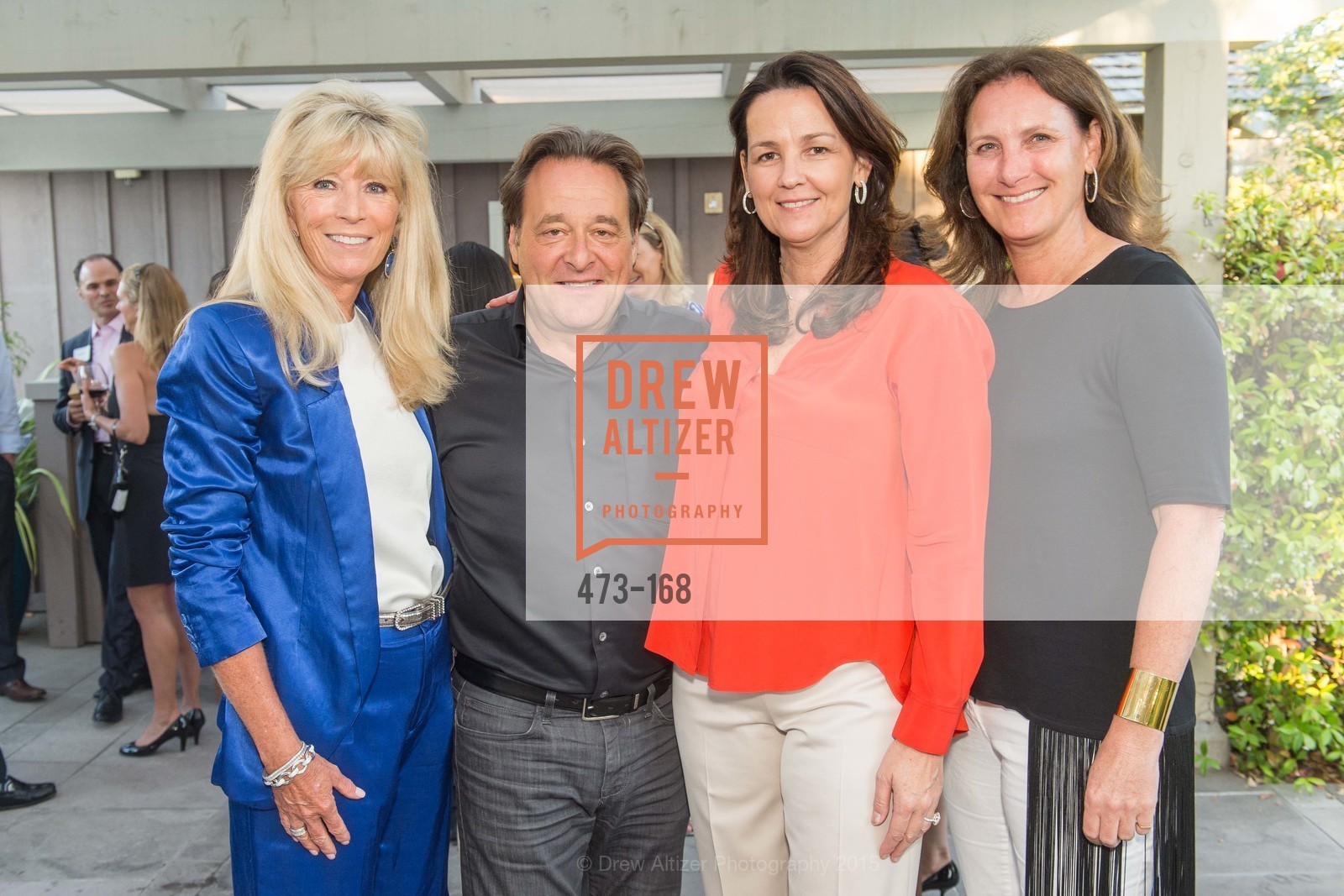 Susan Martin, Stephen Silver, Connie Norlander, Suzanne Rischman, Gucci & Vogue Dinner, Rosewood Resort and Spa. 190 Park Lane, June 16th, 2015, Photo #473-168 Susan Martin, Stephen Silver, Connie Norlander, Suzanne Rischman, Photo #473-168