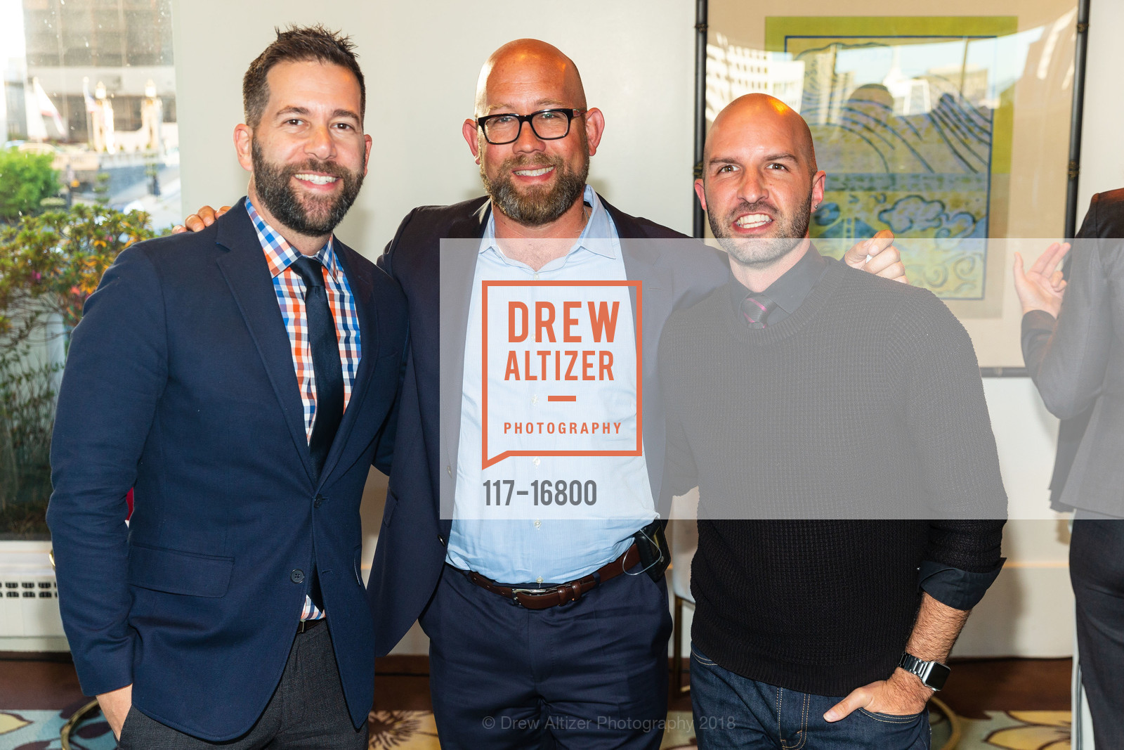 Jared, Rafael Mandelman, Christopher Vasquez, VIP Pride Party 2018, Fairmont Hotel Pavilion, June 8th, 2018, Photo #117-16800 Jared, Rafael Mandelman, Christopher Vasquez, Photo #117-16800