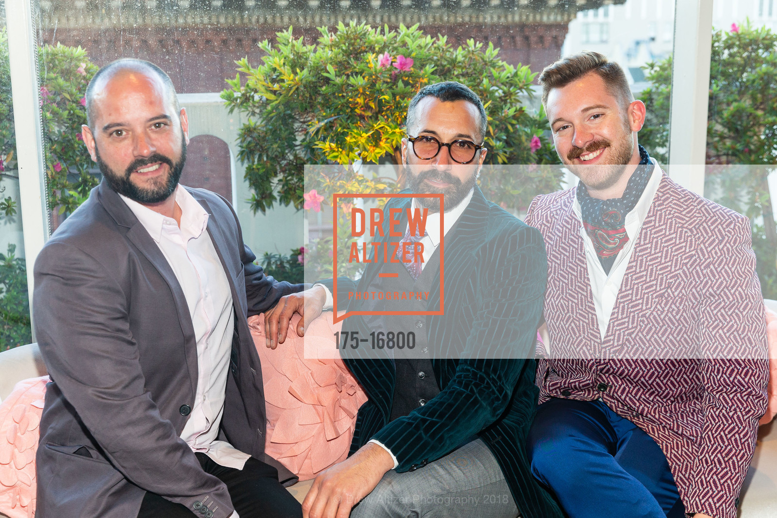 Troy Crossman, Rashid Ullah, Jonathan Scott, VIP Pride Party 2018, Fairmont Hotel Pavilion, June 8th, 2018, Photo #175-16800 Troy Crossman, Rashid Ullah, Jonathan Scott, Photo #175-16800