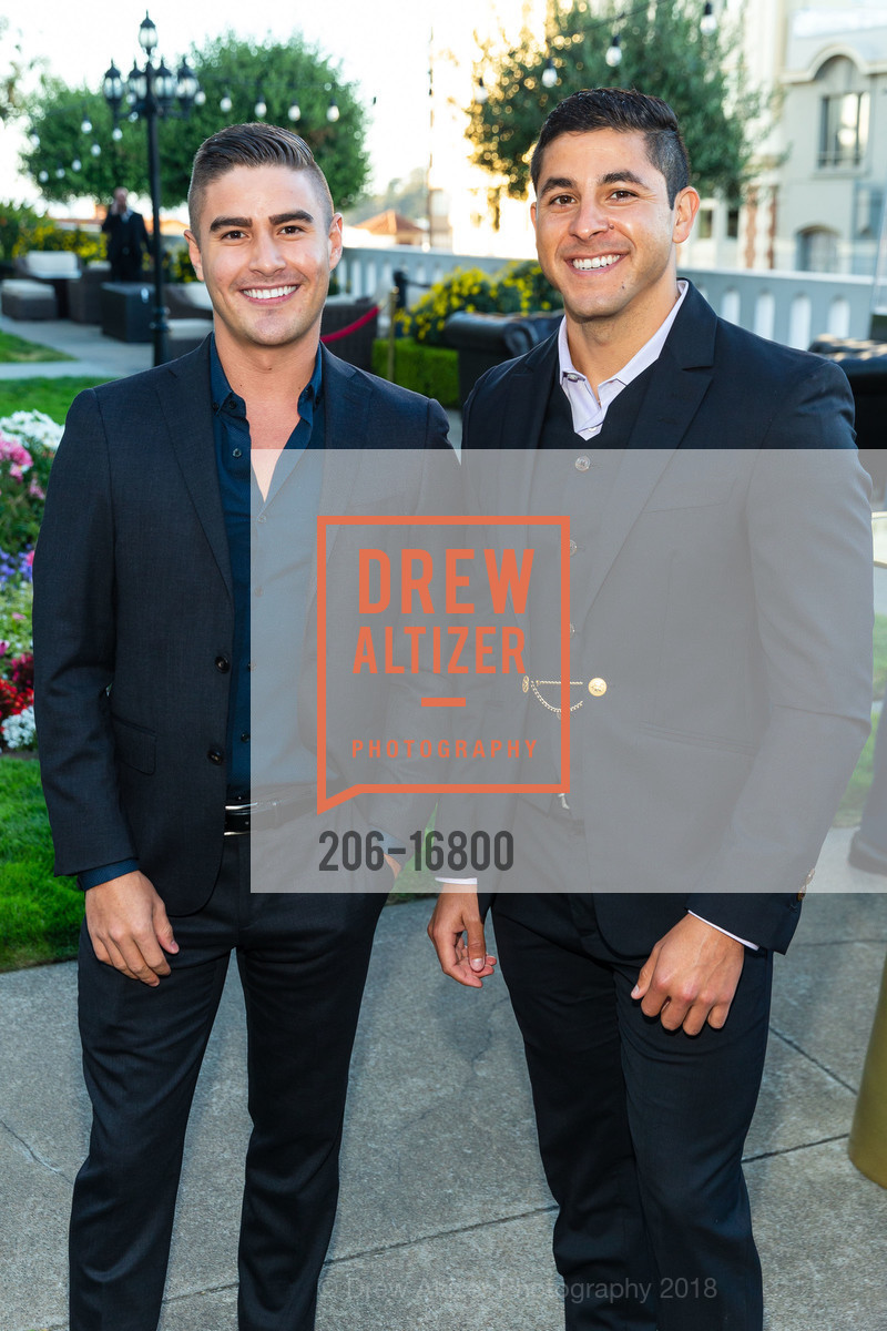 Matthew Simon, Marco Carvajal, VIP Pride Party 2018, Fairmont Hotel Pavilion, June 8th, 2018, Photo #206-16800 Matthew Simon, Marco Carvajal, Photo #206-16800