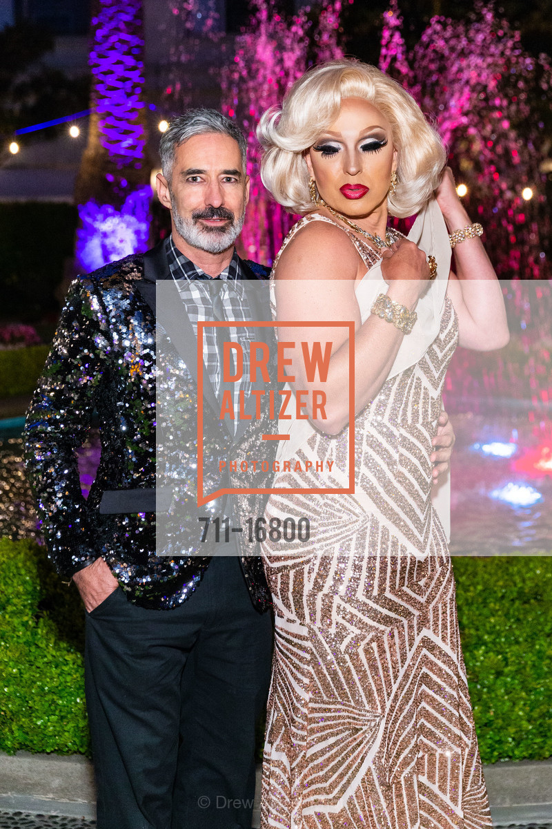 Ron Brock, D'Arcy Drollinger, VIP Pride Party 2018, Fairmont Hotel Pavilion, June 8th, 2018, Photo #711-16800 Ron Brock, D'Arcy Drollinger, Photo #711-16800