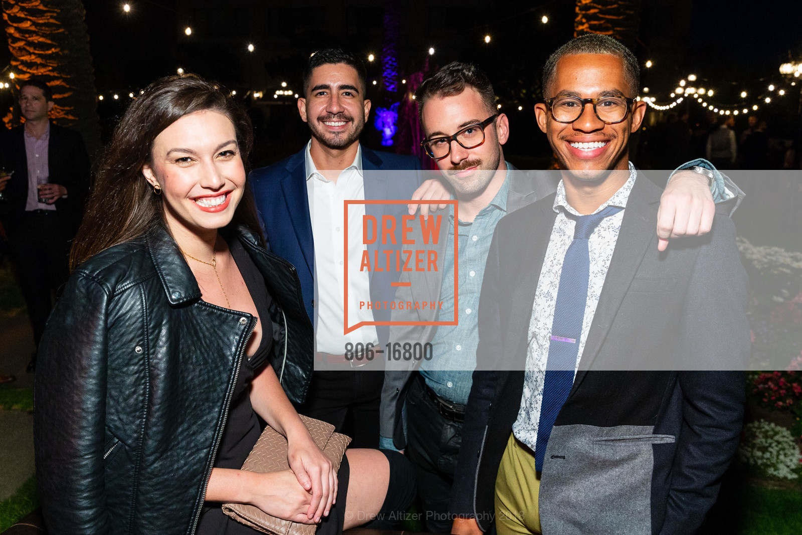 Josie Rosensteel, Ricardo Navarro, Patrick, Jeromy Coleman, VIP Pride Party 2018, Fairmont Hotel Pavilion, June 8th, 2018, Photo #806-16800 Josie Rosensteel, Ricardo Navarro, Patrick, Jeromy Coleman, Photo #806-16800