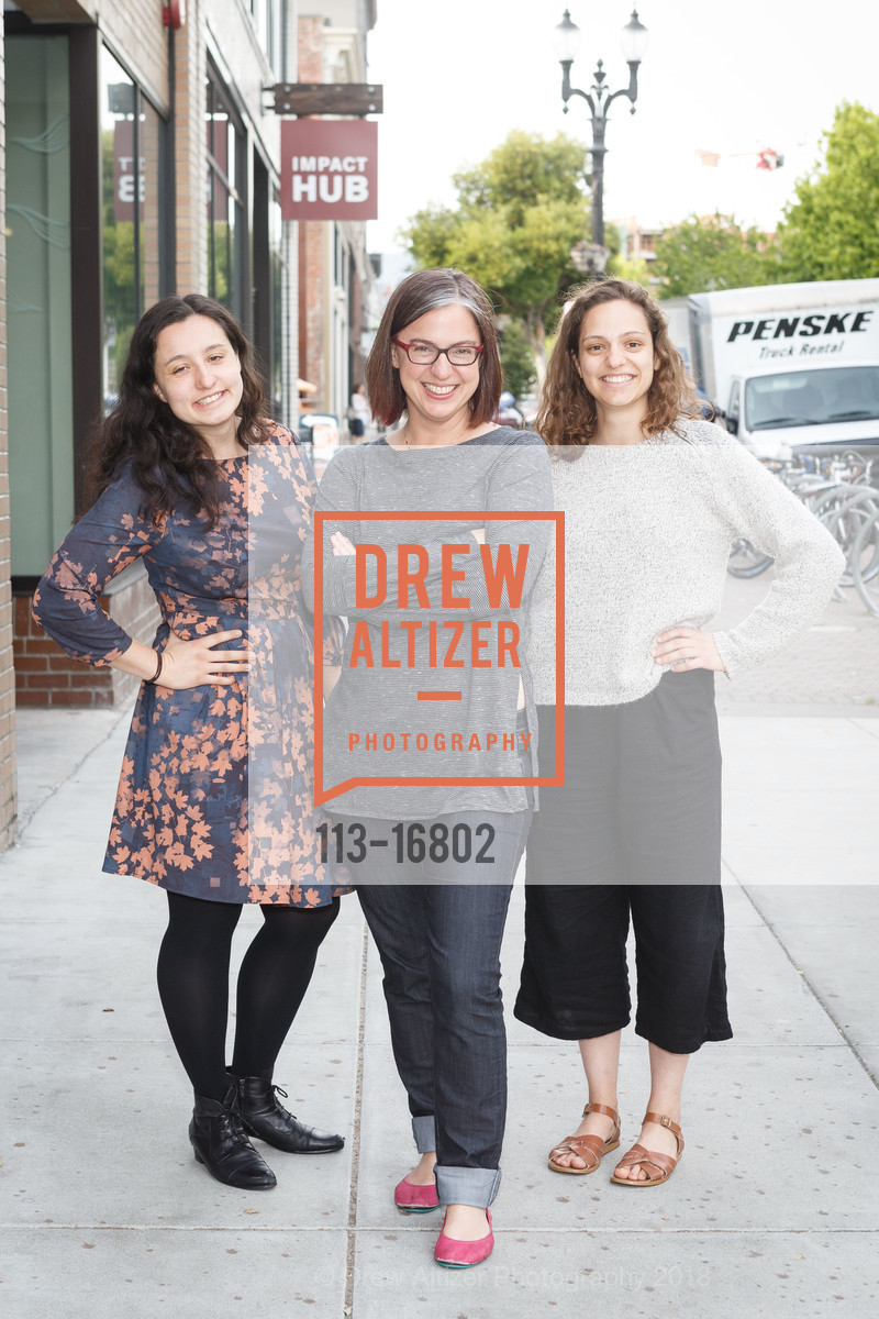 Tira Okamoto, Amanda Brown-Stevens, Hannah Goldov, Goodnight, Resilience hosted by Curry Stone Foundation, Impact Hub Oakland. 2323 Broadway, Oakland, CA 94612, June 9th, 2018, Photo #113-16802 Tira Okamoto, Amanda Brown-Stevens, Hannah Goldov, Photo #113-16802