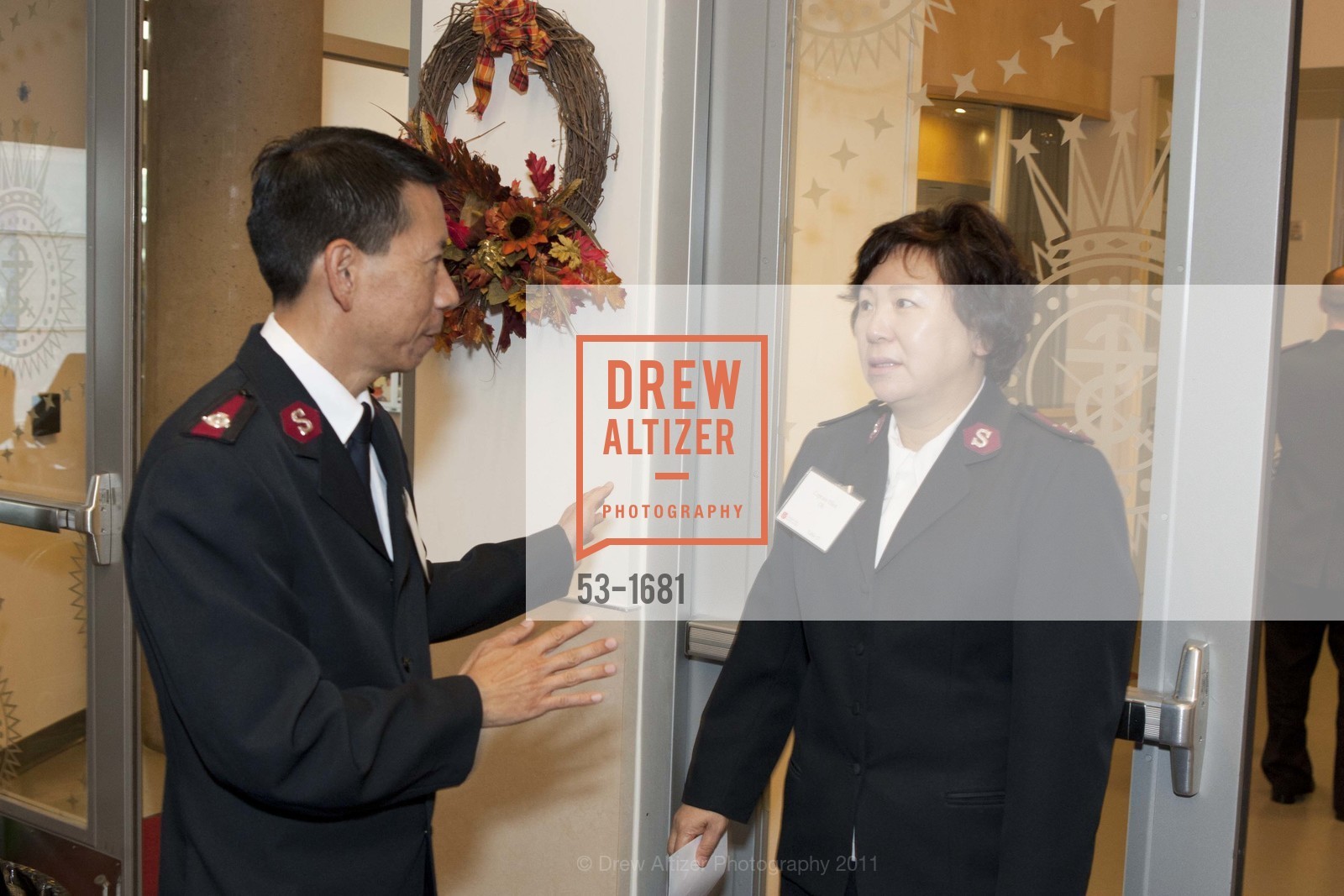 Fred Wong, Ellen Oh, The Salvation Army's 8th Annual Holiday Luncheon, US, November 16th, 2011, Photo #53-1681 Fred Wong, Ellen Oh, Photo #53-1681