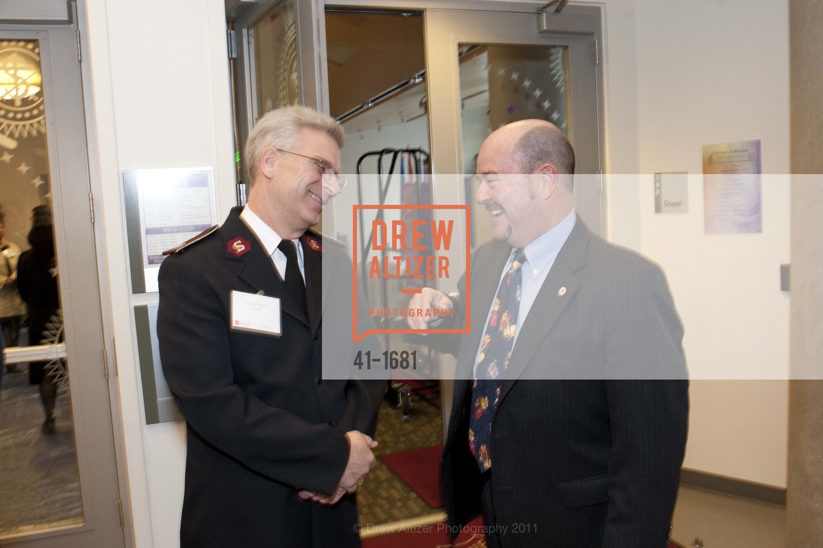 Steve Smith, Ted Lavoie, The Salvation Army's 8th Annual Holiday Luncheon, US, November 16th, 2011, Photo #41-1681 Steve Smith, Ted Lavoie, Photo #41-1681