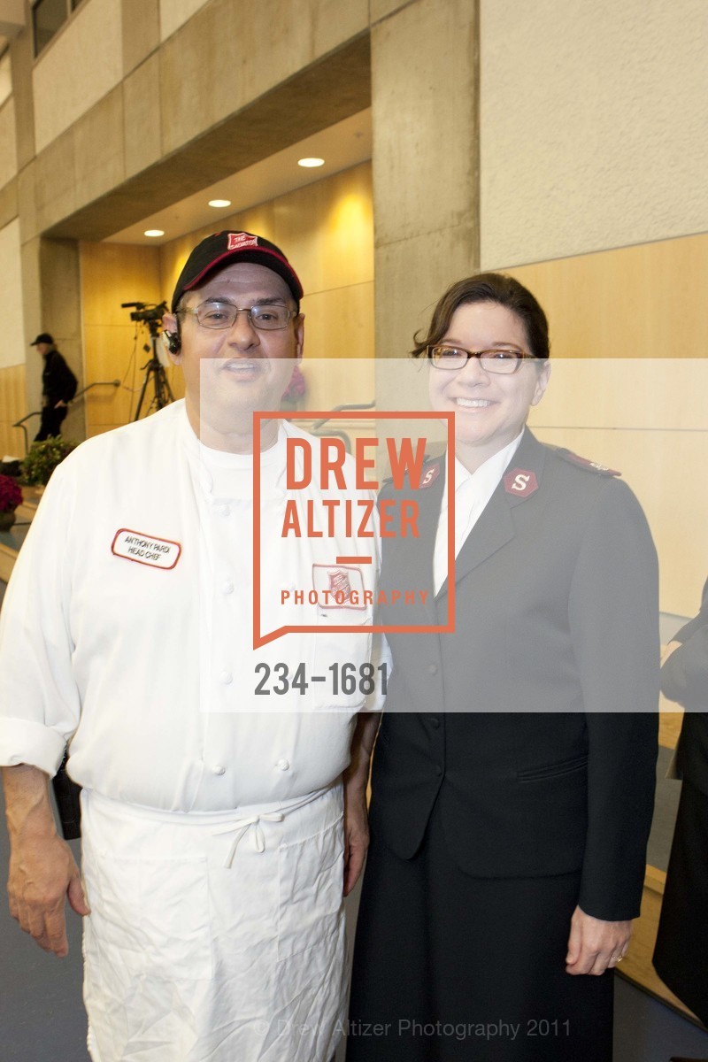 Anthony Pardi, Stacy Birks, The Salvation Army's 8th Annual Holiday Luncheon, US, November 16th, 2011, Photo #234-1681 Anthony Pardi, Stacy Birks, Photo #234-1681