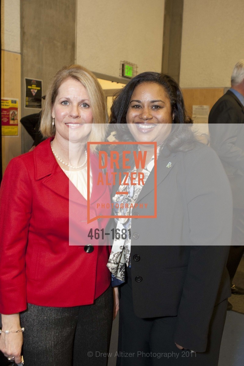 Leslie Bauer, Stephanie Mediouf, The Salvation Army's 8th Annual Holiday Luncheon, US, November 16th, 2011, Photo #461-1681 Leslie Bauer, Stephanie Mediouf, Photo #461-1681