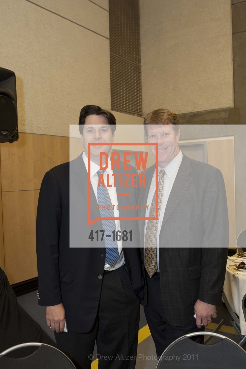 Ray Hines, Doug Hiemstra, The Salvation Army's 8th Annual Holiday Luncheon, US, November 16th, 2011, Photo #417-1681 Ray Hines, Doug Hiemstra, Photo #417-1681