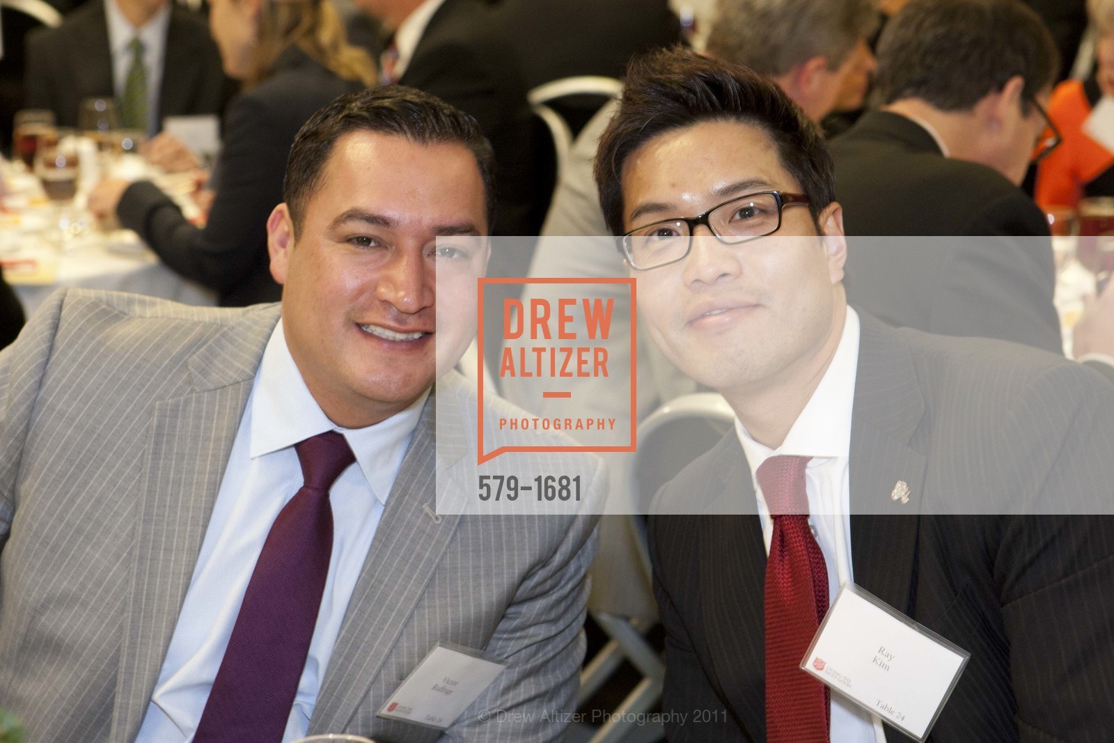 Victor Ruffrage, Ray Kim, The Salvation Army's 8th Annual Holiday Luncheon, US, November 16th, 2011, Photo #579-1681 Victor Ruffrage, Ray Kim, Photo #579-1681