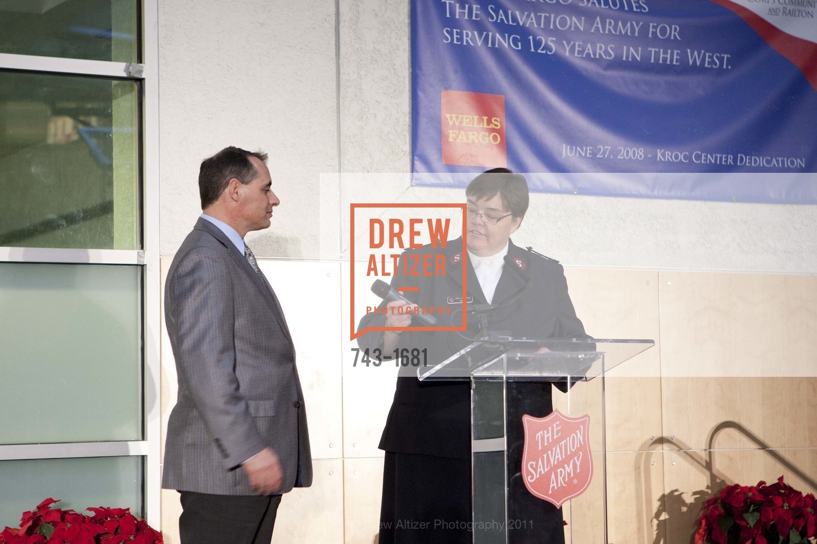 John McKnight, Kelly Pontsler, The Salvation Army's 8th Annual Holiday Luncheon, US, November 16th, 2011, Photo #743-1681 John McKnight, Kelly Pontsler, Photo #743-1681