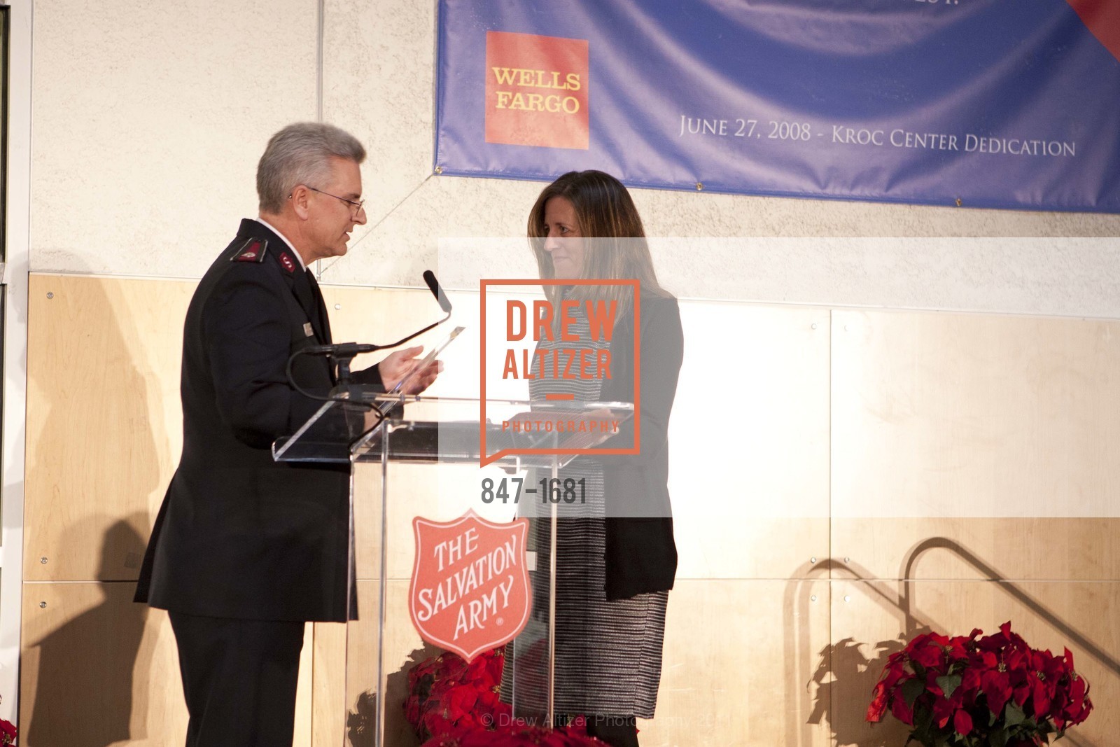 Steve Smith, Staci Slaughter, The Salvation Army's 8th Annual Holiday Luncheon, US, November 16th, 2011, Photo #847-1681 Steve Smith, Staci Slaughter, Photo #847-1681