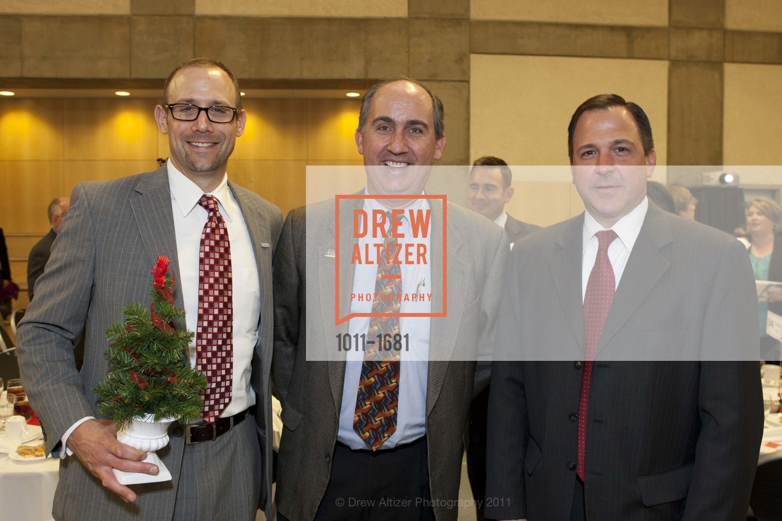 Andrew Band, Sean Murphy, John Hamot, The Salvation Army's 8th Annual Holiday Luncheon, US, November 16th, 2011, Photo #1011-1681 Andrew Band, Sean Murphy, John Hamot, Photo #1011-1681