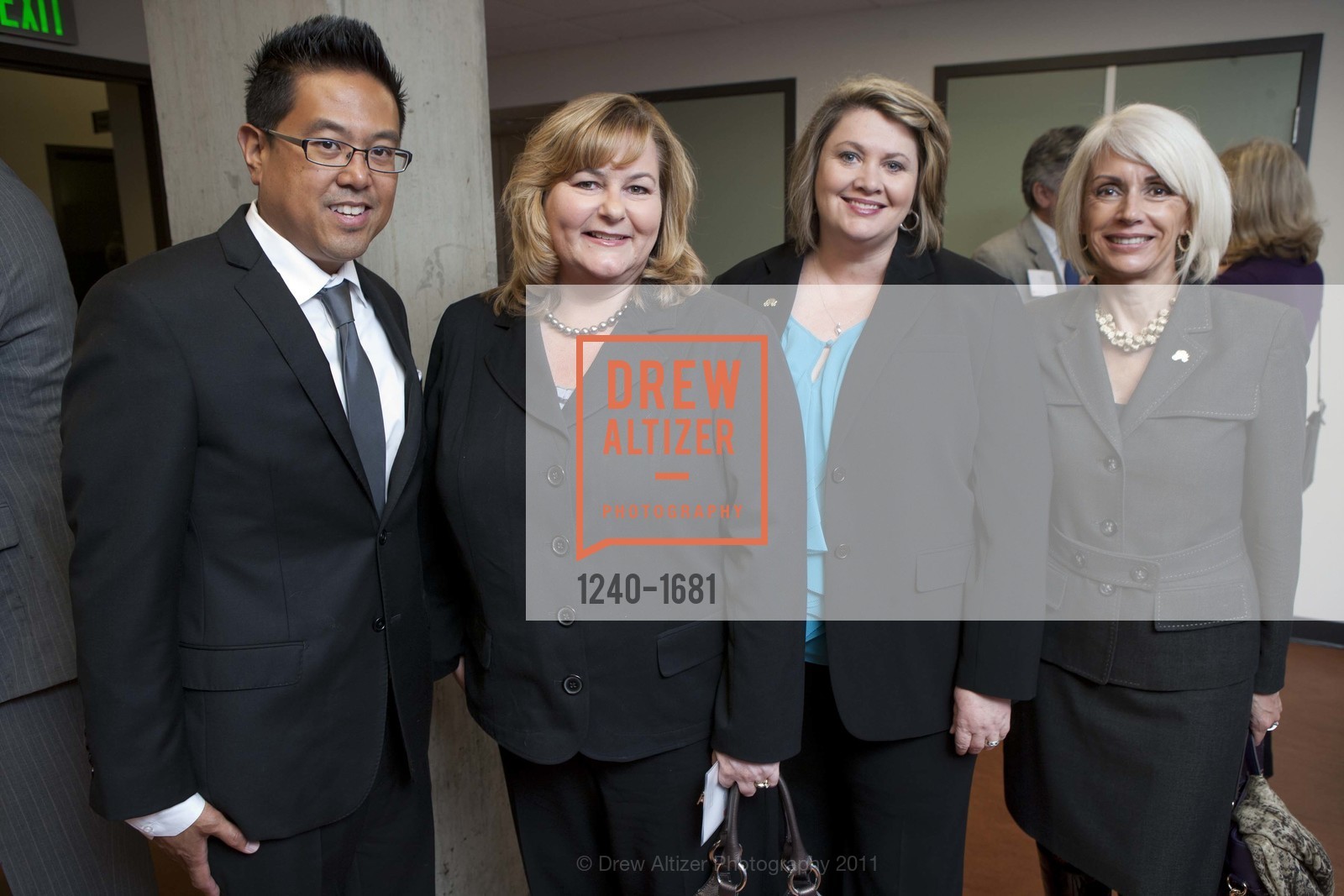 Cliff Banayat, Joanne Schultz, Katy Johnson, Tracy Curtis, The Salvation Army's 8th Annual Holiday Luncheon, US, November 16th, 2011, Photo #1240-1681 Cliff Banayat, Joanne Schultz, Katy Johnson, Tracy Curtis, Photo #1240-1681