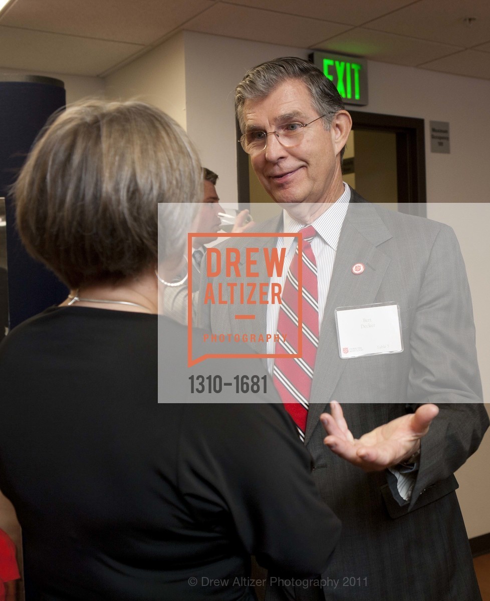 Bert Decker at The Salvation Army's 8th Annual Holiday Luncheon