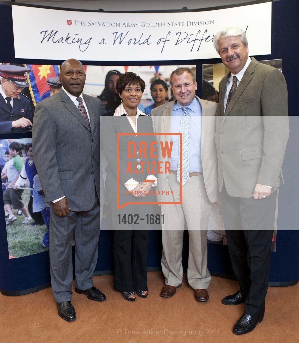 Vida Blue, Renel Brooks-Moon, Blake Rhodes, Bill Laskey, The Salvation Army's 8th Annual Holiday Luncheon, US, November 16th, 2011, Photo #1402-1681 Vida Blue, Renel Brooks-Moon, Blake Rhodes, Bill Laskey, Photo #1402-1681