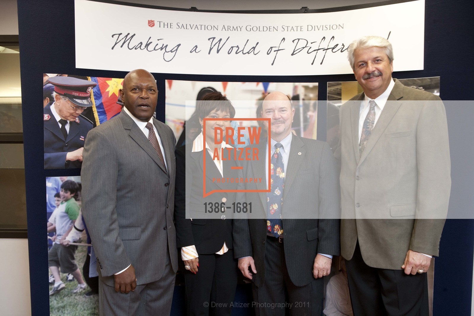 Vida Blue, Renel Brooks-Moon, Ted Lavoie, Bill Laskey, The Salvation Army's 8th Annual Holiday Luncheon, US, November 16th, 2011, Photo #1386-1681 Vida Blue, Renel Brooks-Moon, Ted Lavoie, Bill Laskey, Photo #1386-1681