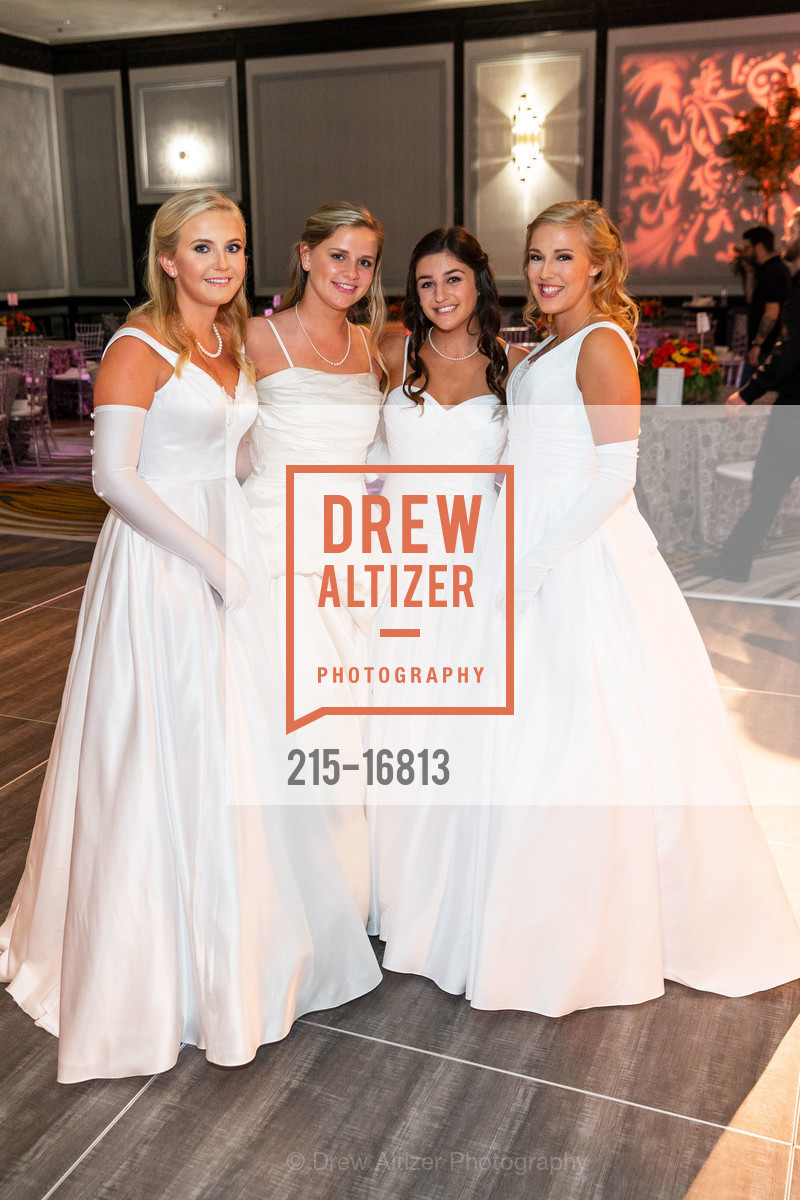 Olivia Fiona Lively Edmondson, Catherine Grace Wall, Margaret Jane Murdoff, Katherine Kroll Gruber, San Francisco Debutante Ball 2018 Benefiting CPMC, Westin St. Francis Hotel. 335 Powell St, Photo #215-16813 Olivia Fiona Lively Edmondson, Catherine Grace Wall, Margaret Jane Murdoff, Katherine Kroll Gruber, Photo #215-16813