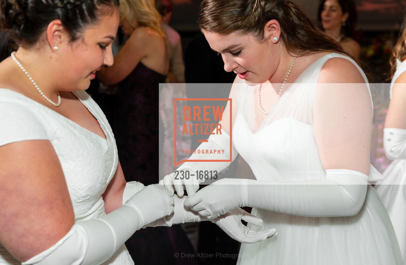 Olivia Michelle Sanchez-Corea, Katherine Grace Larson, San Francisco Debutante Ball 2018 Benefiting CPMC, Westin St. Francis Hotel. 335 Powell St, Photo #230-16813 Olivia Michelle Sanchez-Corea, Katherine Grace Larson, Photo #230-16813