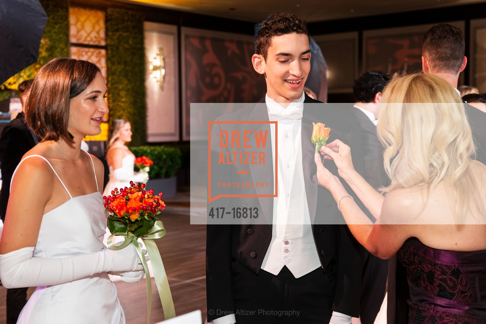Alana Frances Baer, Zachary Cody Baer, San Francisco Debutante Ball 2018 Benefiting CPMC, Westin St. Francis Hotel. 335 Powell St, Photo #417-16813 Alana Frances Baer, Zachary Cody Baer, Photo #417-16813