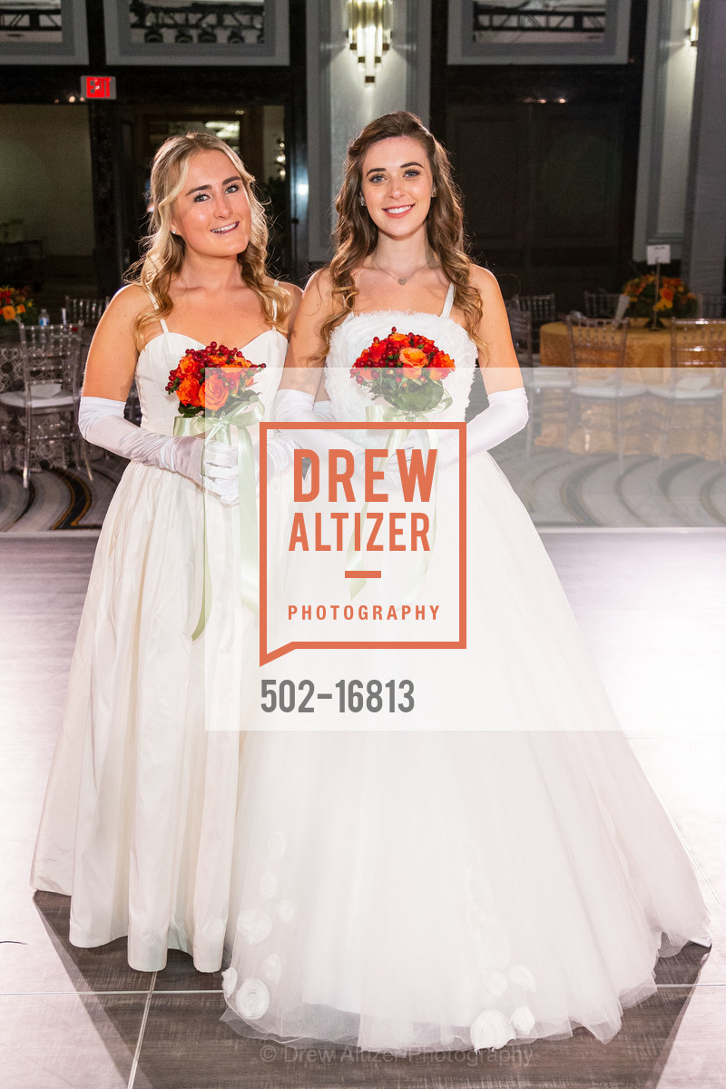 Grace Katherine McLaughlin, Caroline Isabel Drysdale, San Francisco Debutante Ball 2018 Benefiting CPMC, Westin St. Francis Hotel. 335 Powell St, Photo #502-16813 Grace Katherine McLaughlin, Caroline Isabel Drysdale, Photo #502-16813