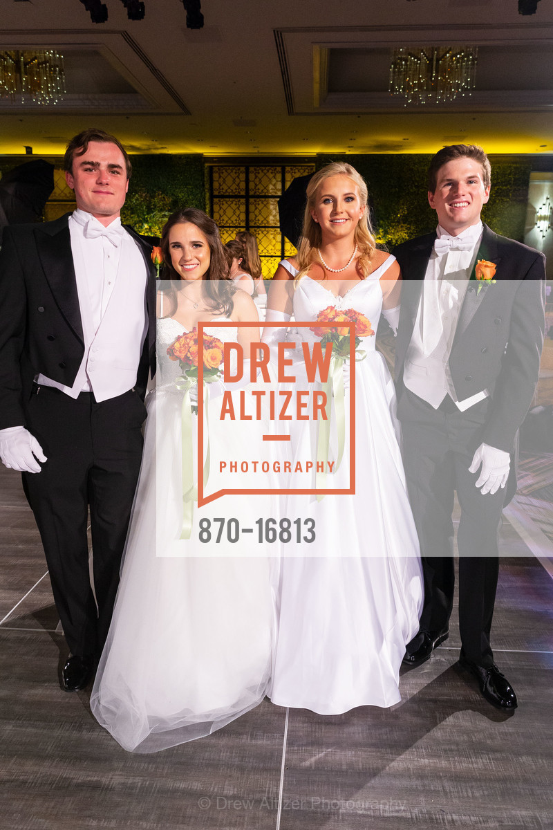 Mason Winthrop Bonnie, Amanda York Avery, Olivia Fiona Lively Edmondson, John Patrick Avery, San Francisco Debutante Ball 2018 Benefiting CPMC, Westin St. Francis Hotel. 335 Powell St, Photo #870-16813 Mason Winthrop Bonnie, Amanda York Avery, Olivia Fiona Lively Edmondson, John Patrick Avery, Photo #870-16813