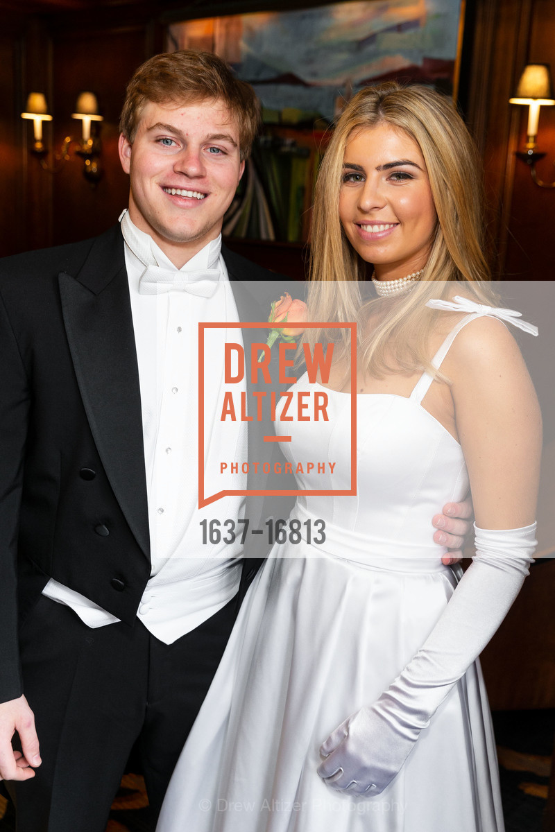 William Richard Kolman, Alexis Pierce Levit, San Francisco Debutante Ball 2018 Benefiting CPMC, Westin St. Francis Hotel. 335 Powell St, Photo #1637-16813 William Richard Kolman, Alexis Pierce Levit, Photo #1637-16813